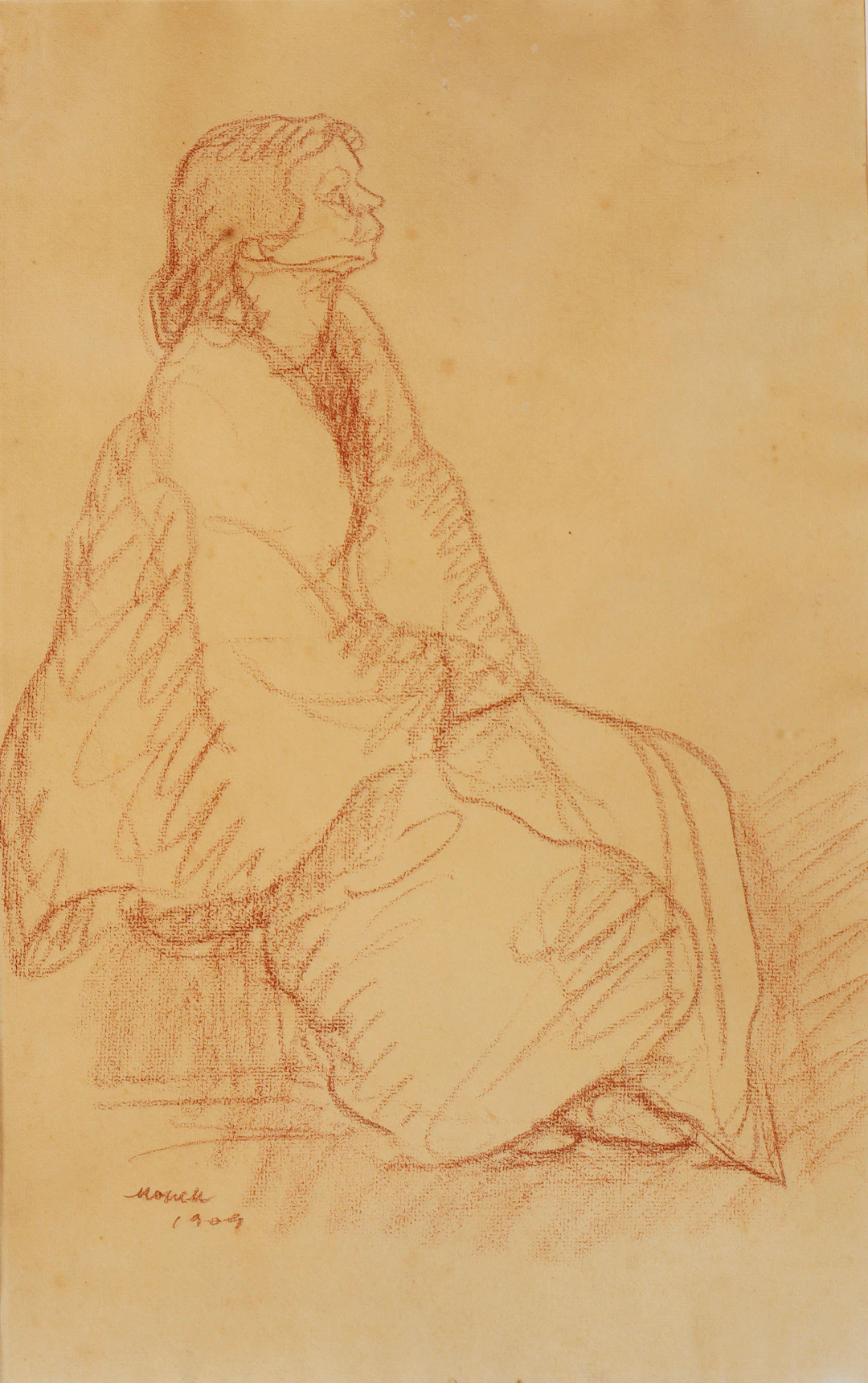 ISIDRE NONELL (1873–1911). Figura femenina.