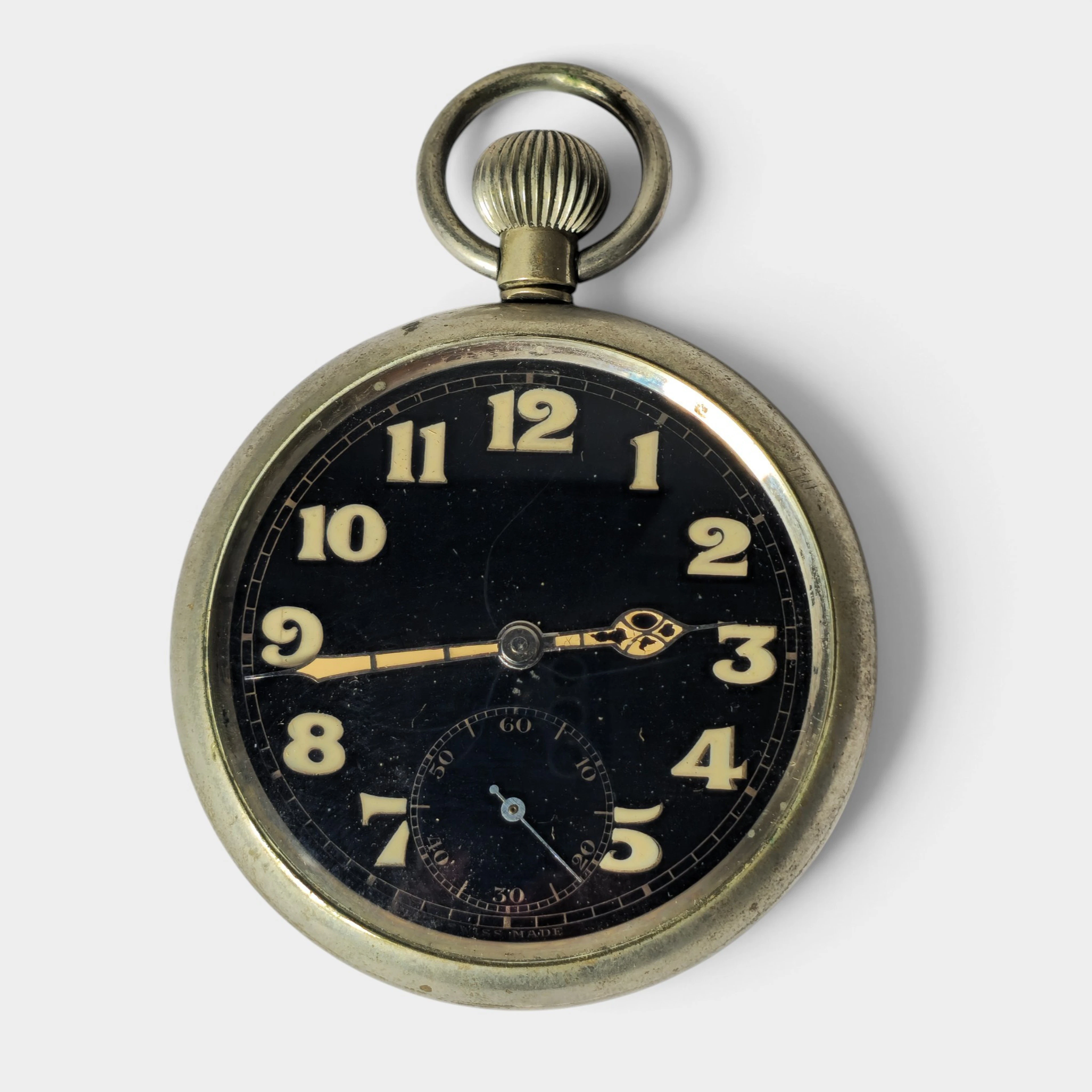 Reloj de bolsillo militar G.S.M.KII, 1940.