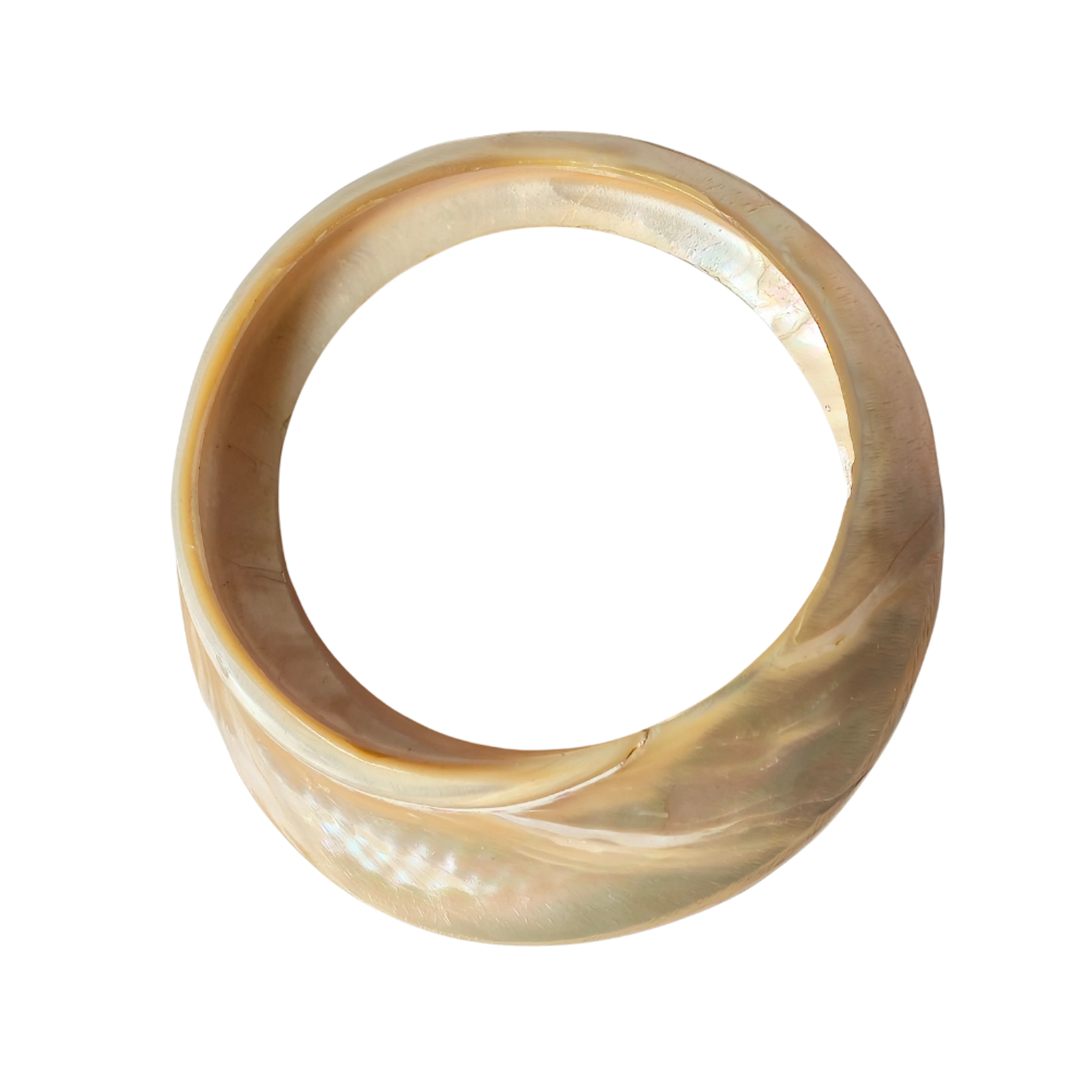 GRAN PULSERA BRAZALETE EN NACAR.