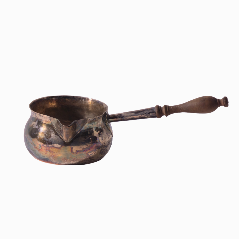 Lechera en plata punzonada española 916.