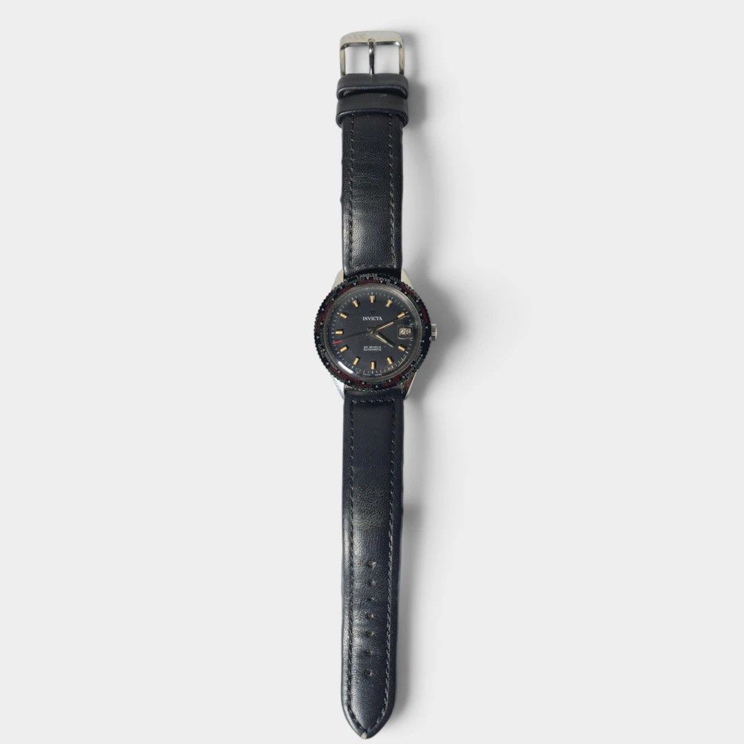 INVICTA. Reloj de pulsera «World Time», años 60–70.