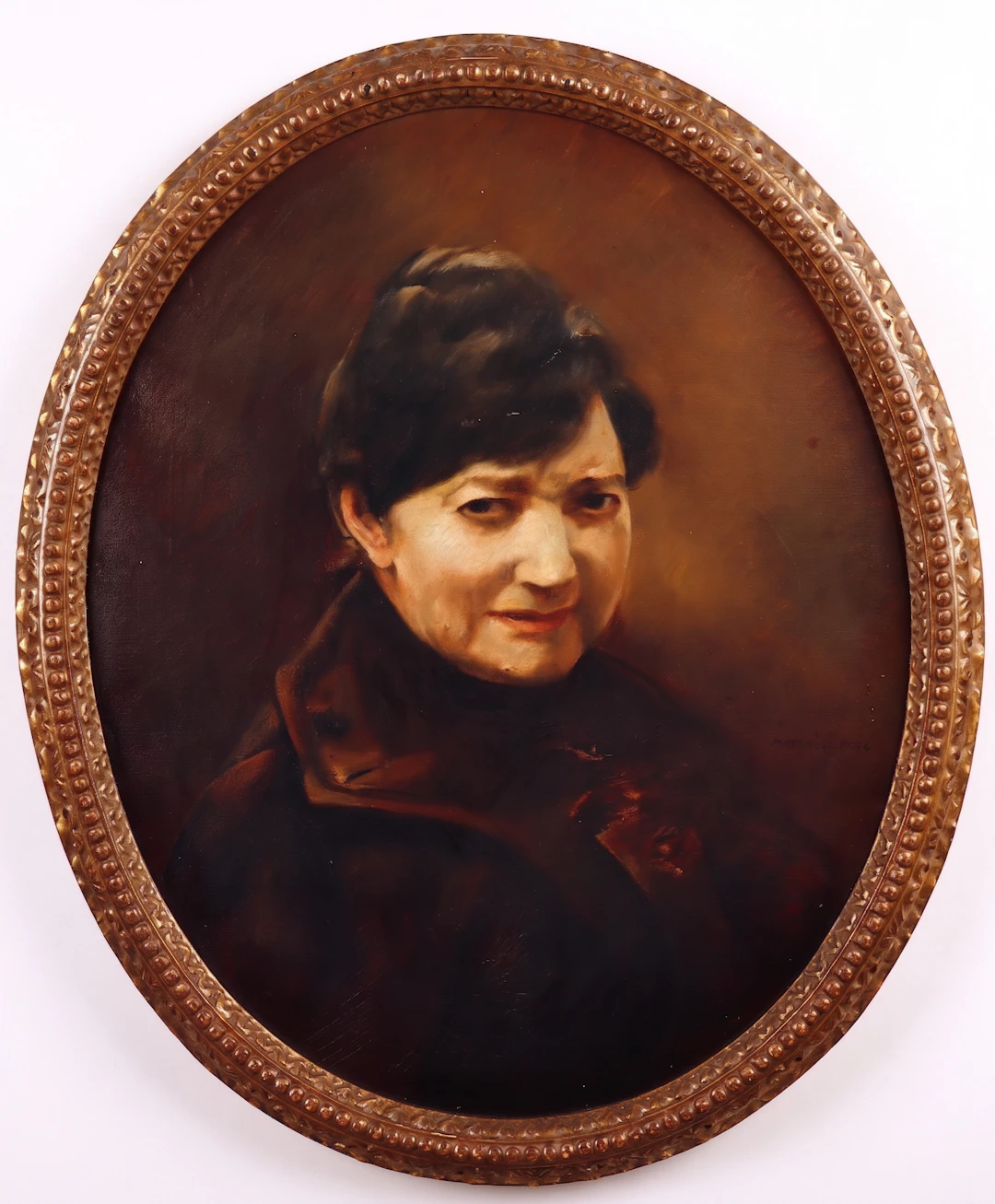 JOSEP MARIA MARQUÉS PUIG (1890–1950). Retrato de Rosalía Engracia.