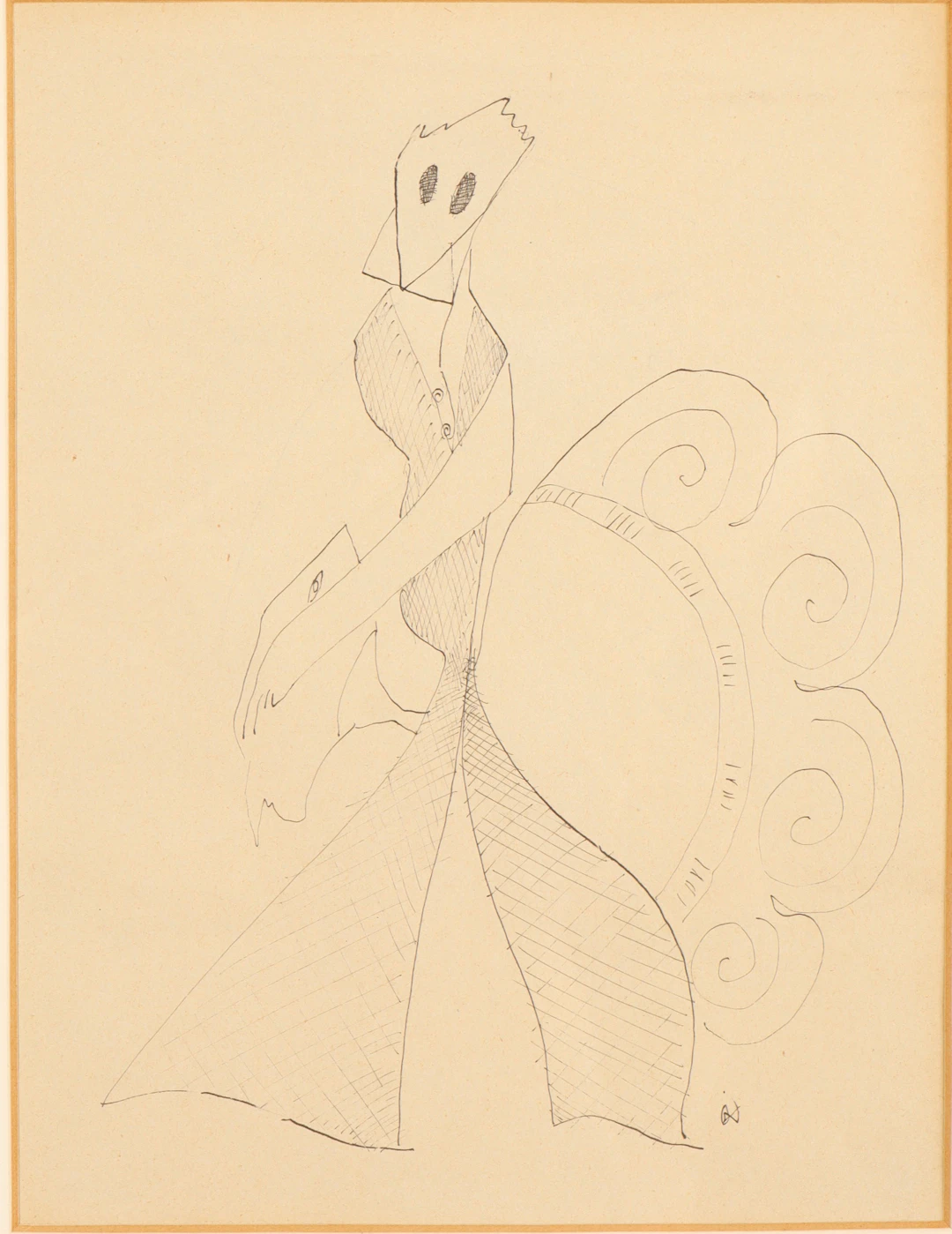 ÓSCAR DOMÍNGUEZ (1906-1957). Figura.