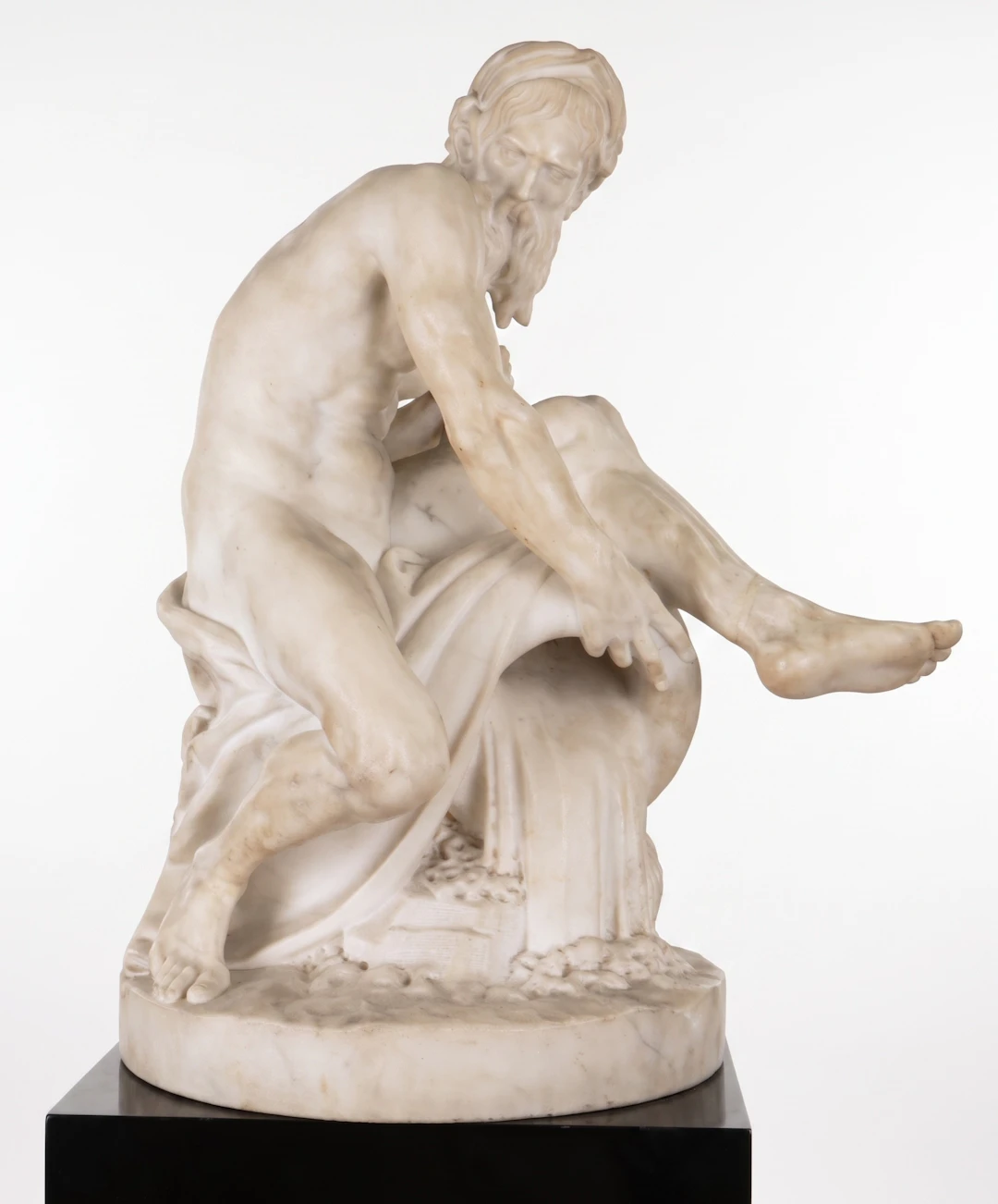 JEAN-JACQUES CAFFIERI (1725–1792). SEGÚN. "Un fleuve".