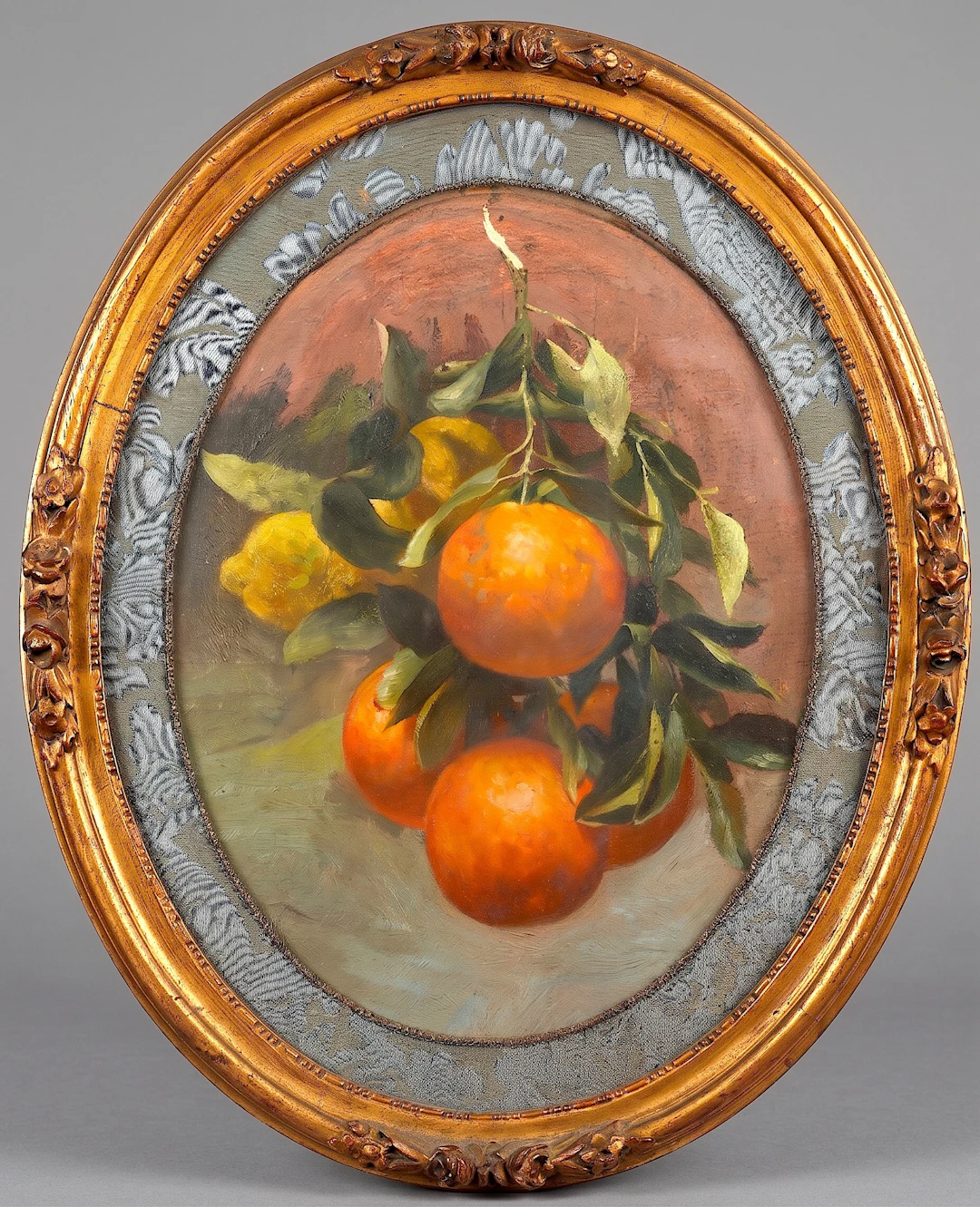 JOANA SOLER (1869-1915). Ramo de naranjas.