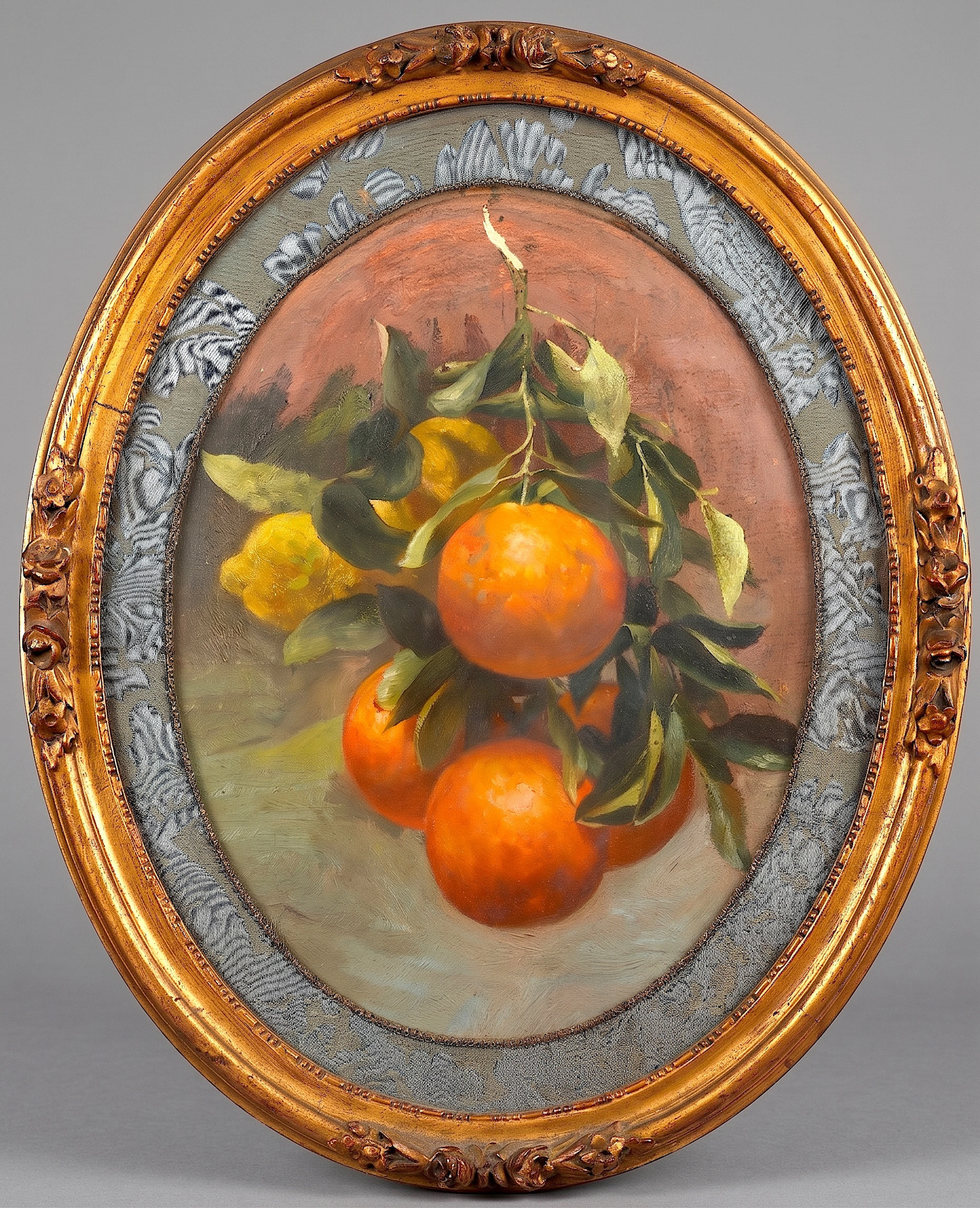 JOANA SOLER (1869-1915). Ramo de naranjas.