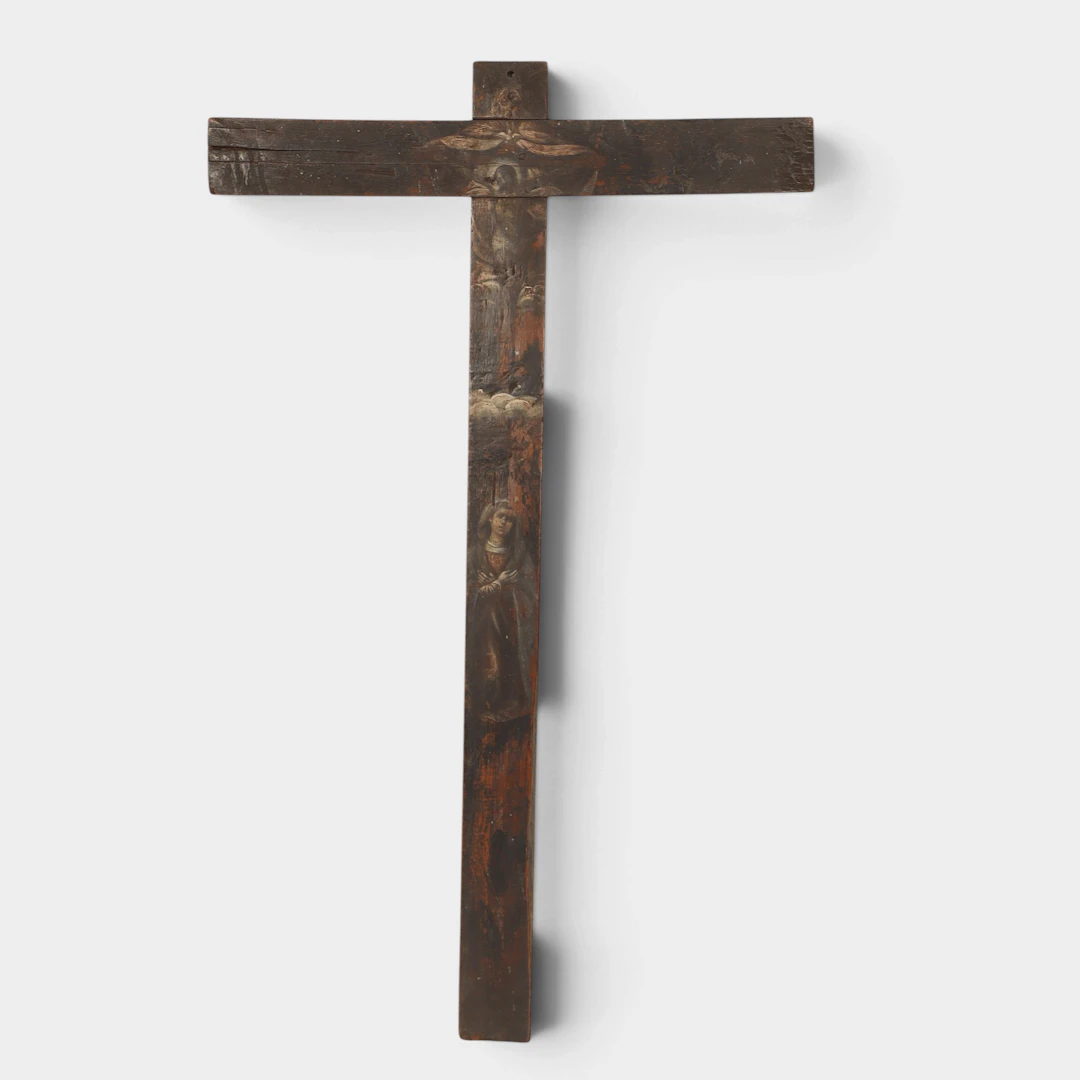 ESCUELA ESPAÑOLA DEL SIGLO XVIII. Cruz de celda.