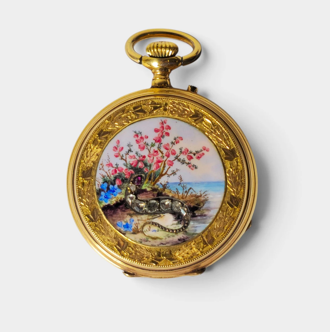 Reloj de Sra. Le Roy, Geneve en oro de 18k.