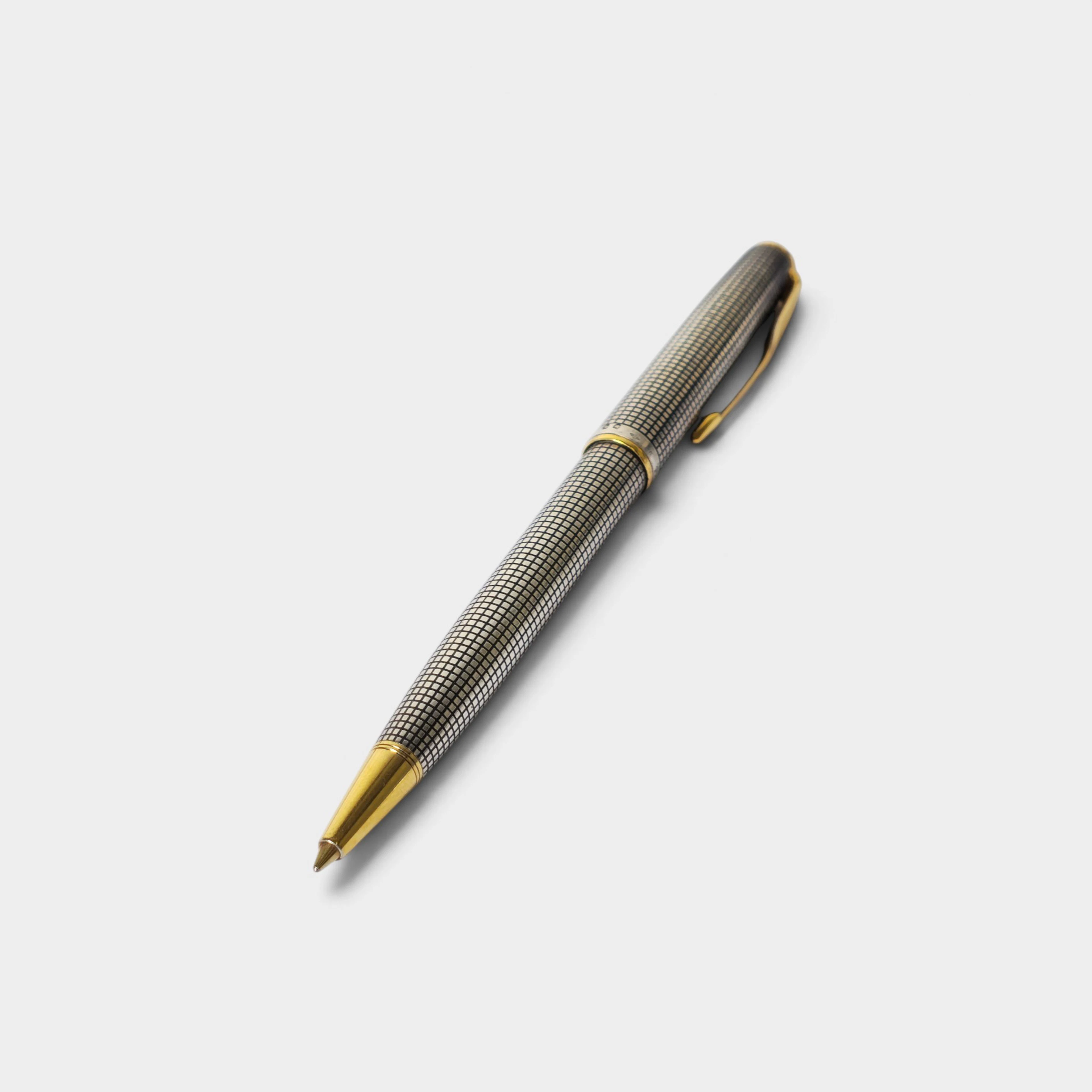 Bolígrafo Parker "Sonnet". Plata 925.