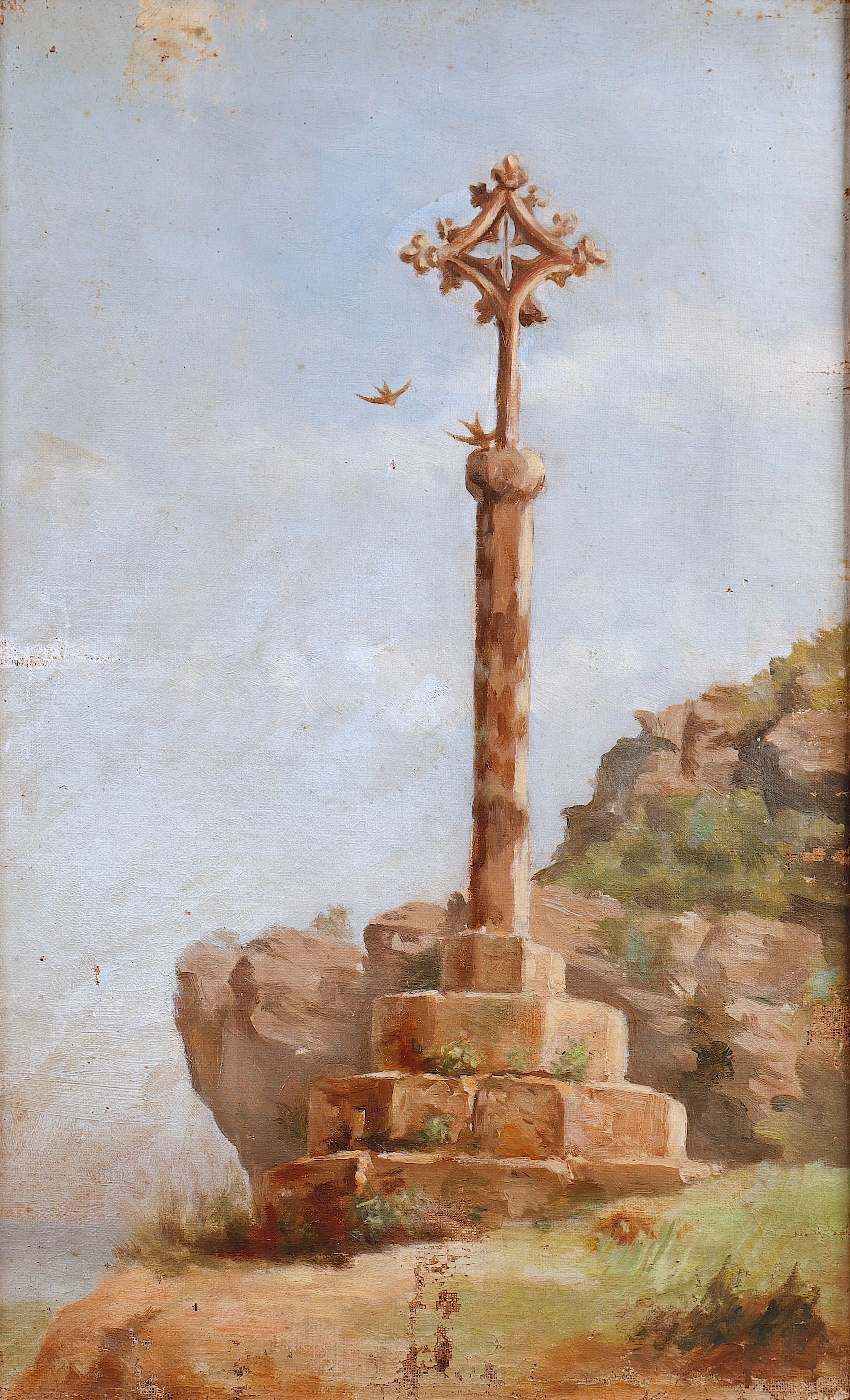 JOANA SOLER (1869-1915). Cruz de término de Bruguers, Gavà.