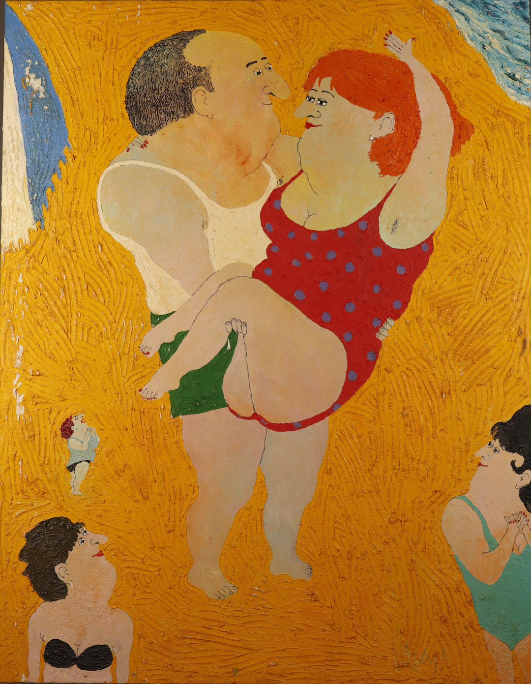 ELISABETH SABALA (1956). "Pareja".