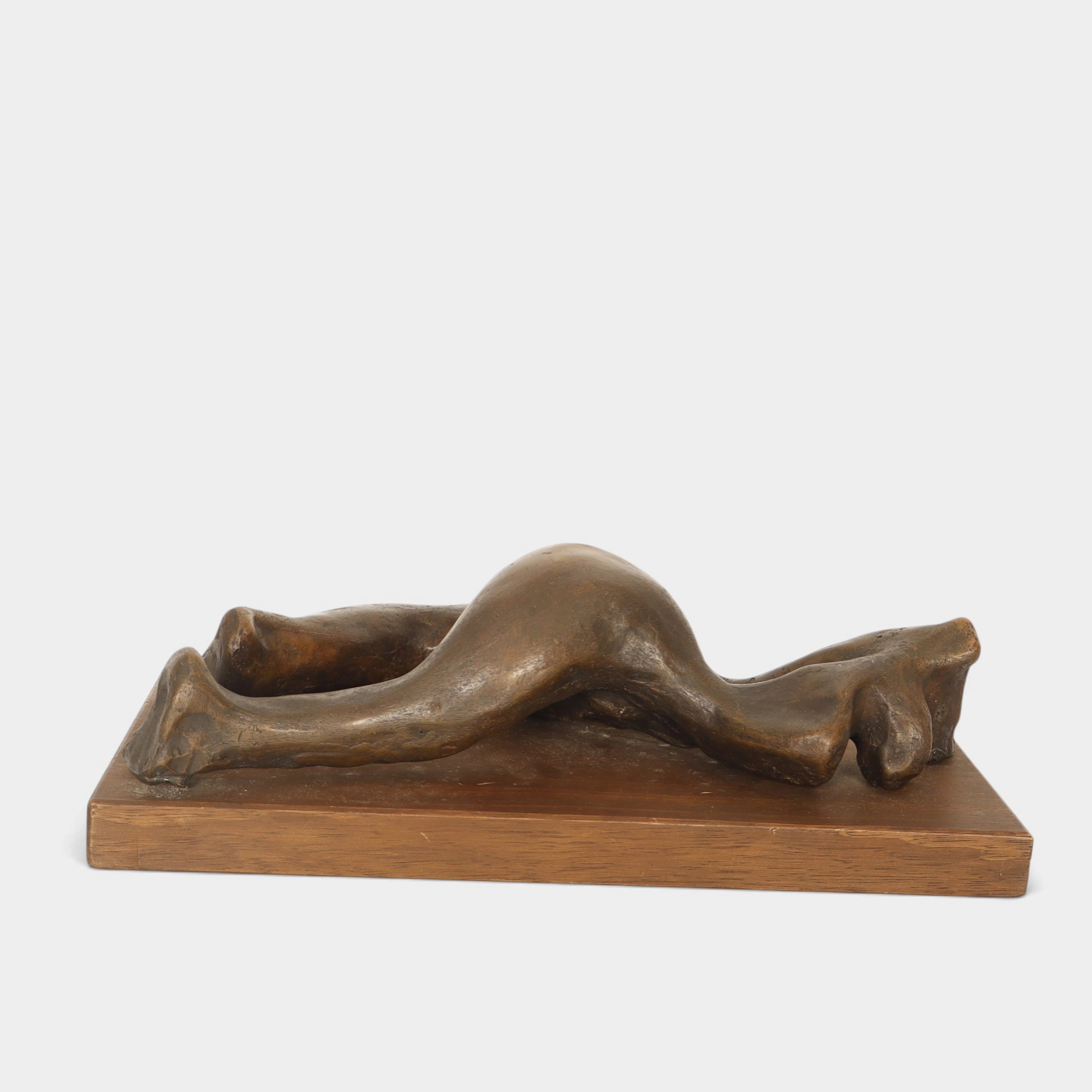 GIANCARLO MARINI. ATRIBUIDO. Figura acostada.