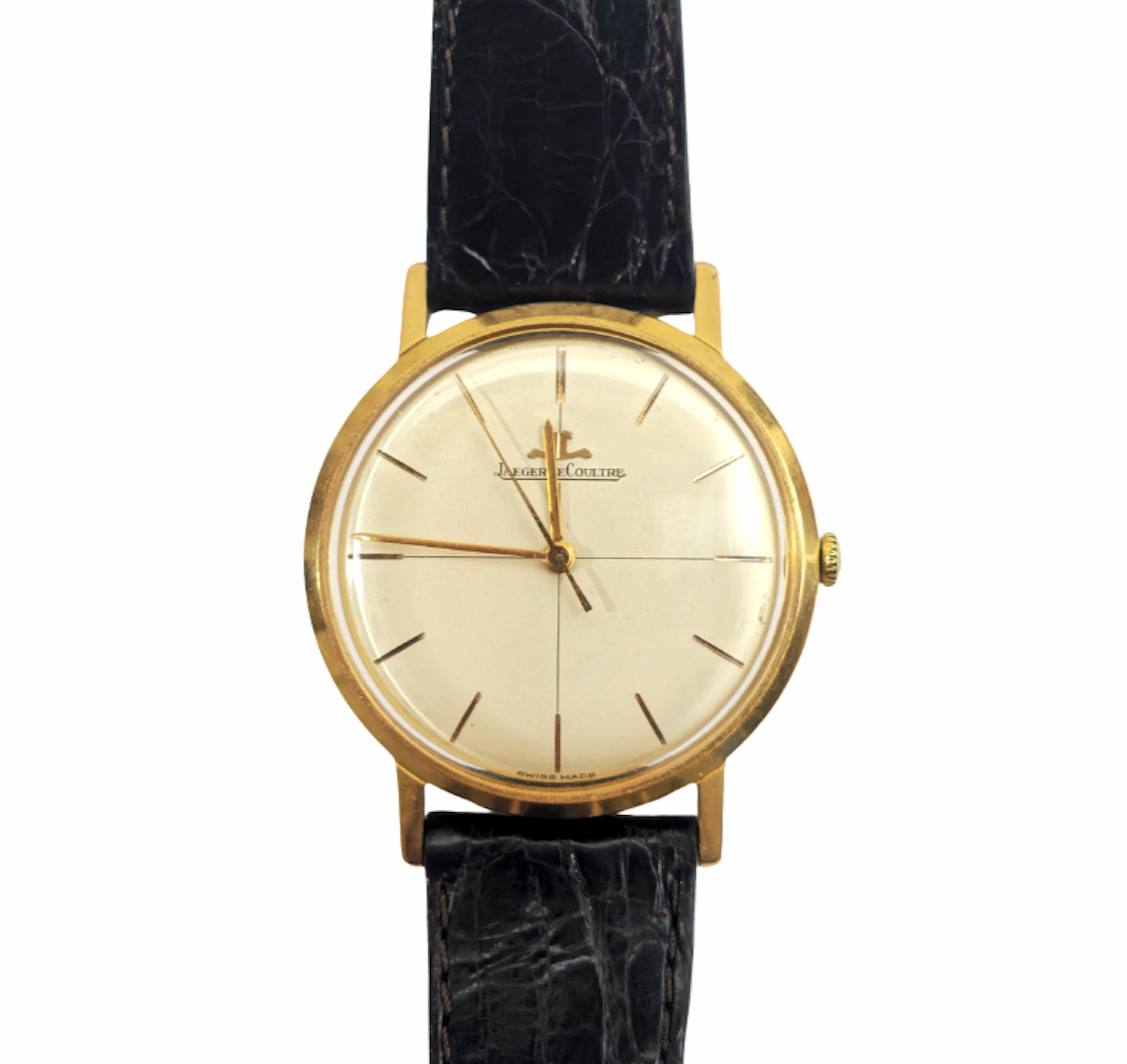 JAEGER-LECOULTRE. Reloj de pulsera. Oro de 18 quilates. Años 60.