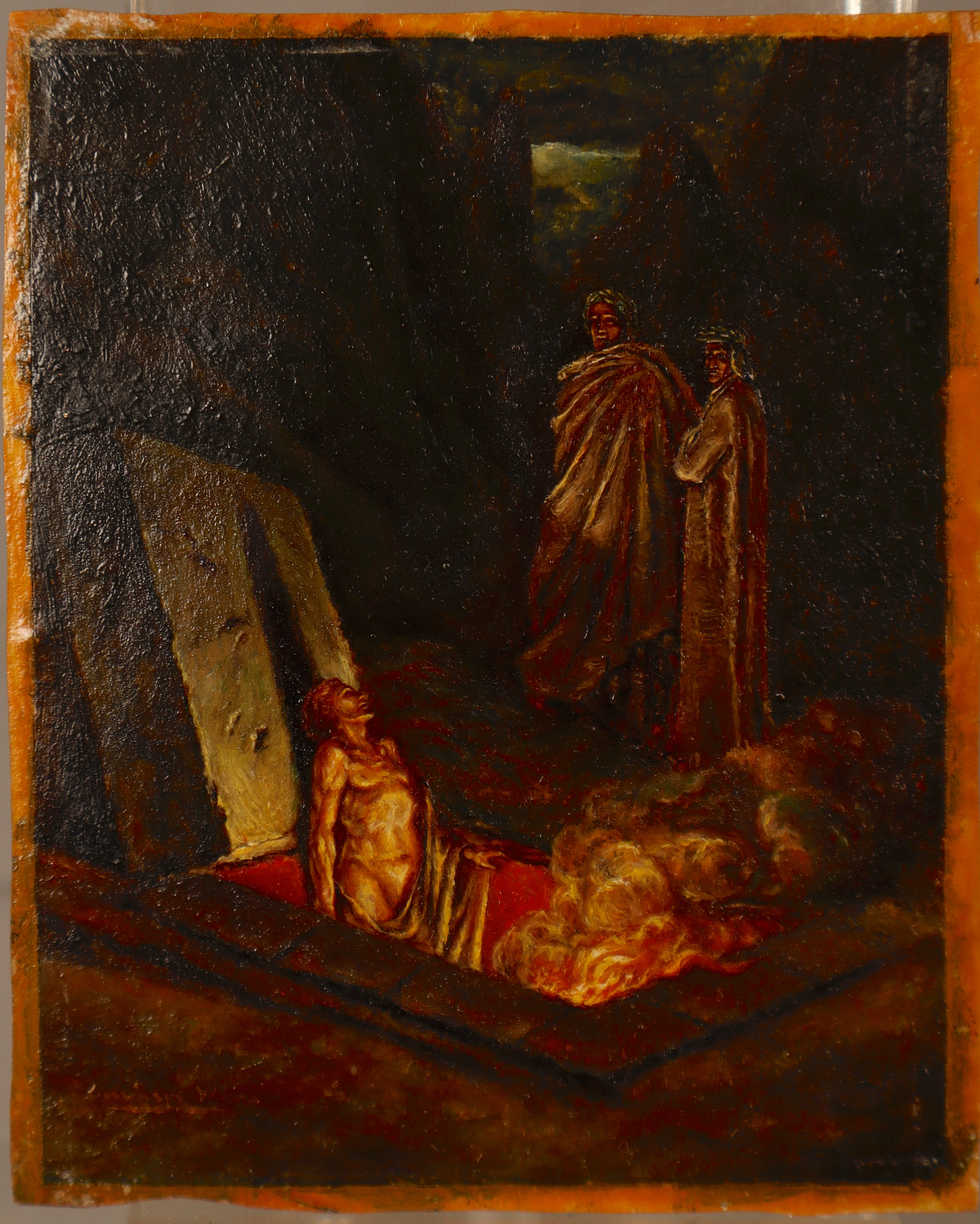 GUSTAVE DORÉ. SEGÚN. La aparición de Farinata degli Uberti.
