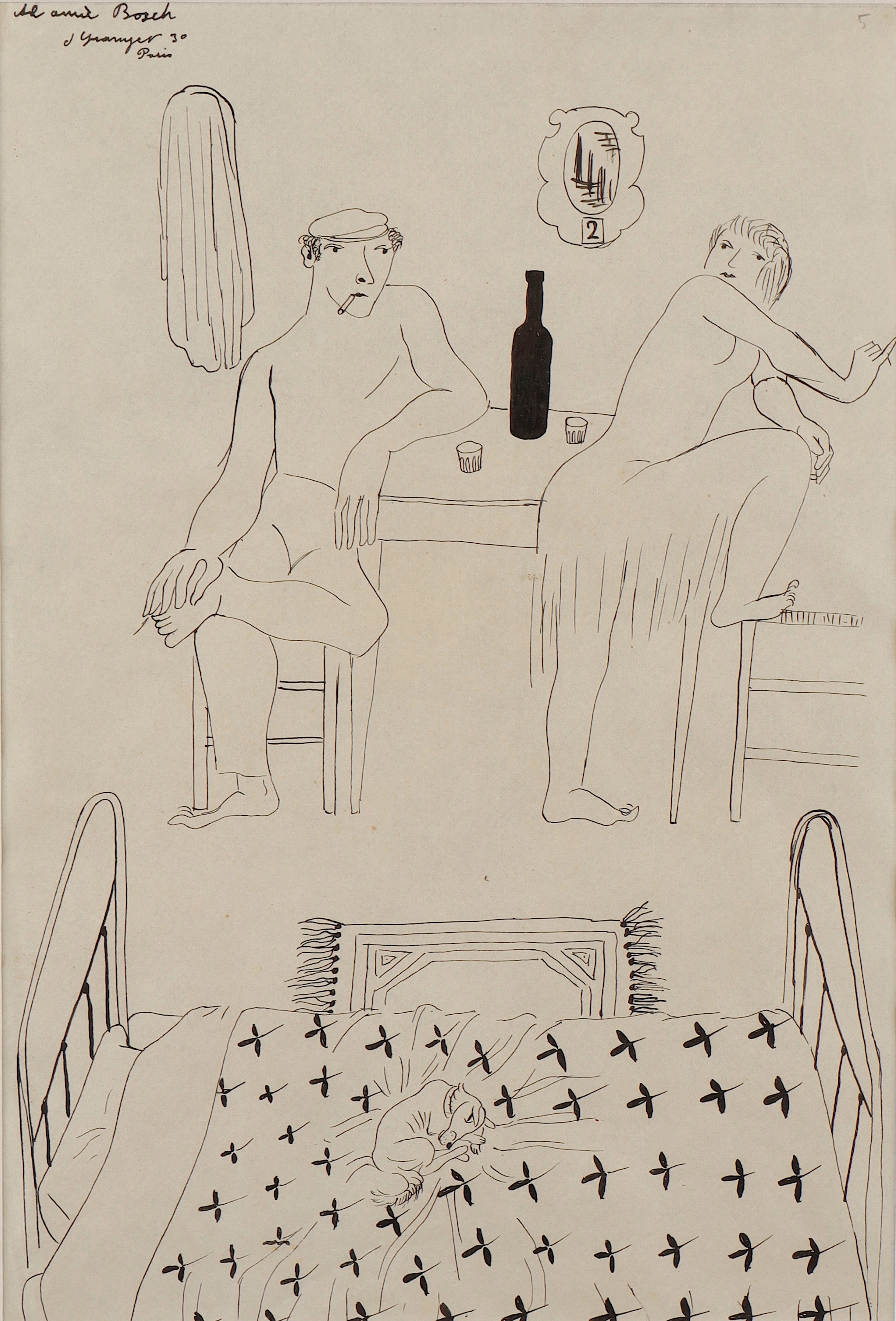 JOSEP GRANYER (1899–1983). Interior.