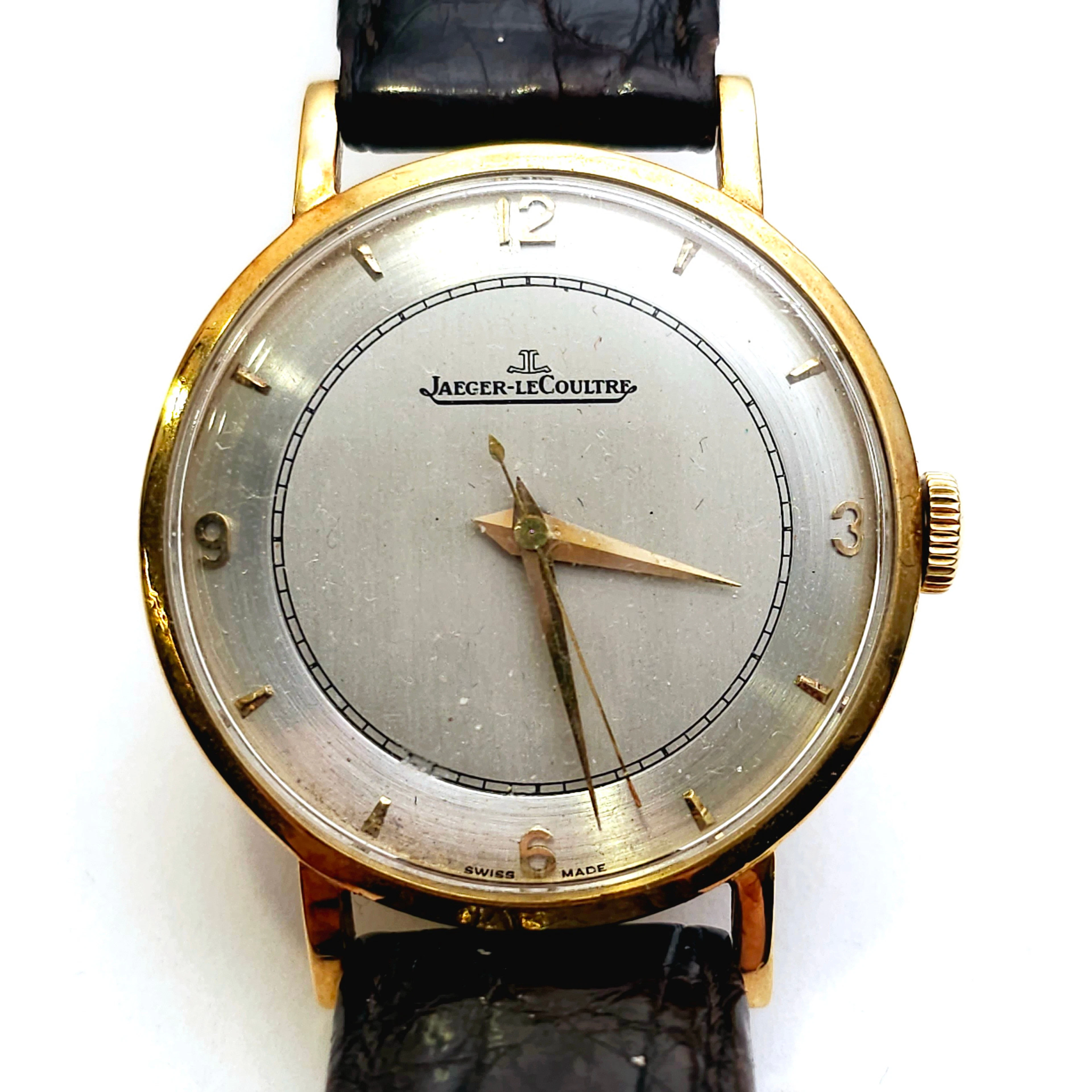 JAEGER-LECOULTRE VINTAGE. RELOJ DE PULSERA EN ORO DE 18K.