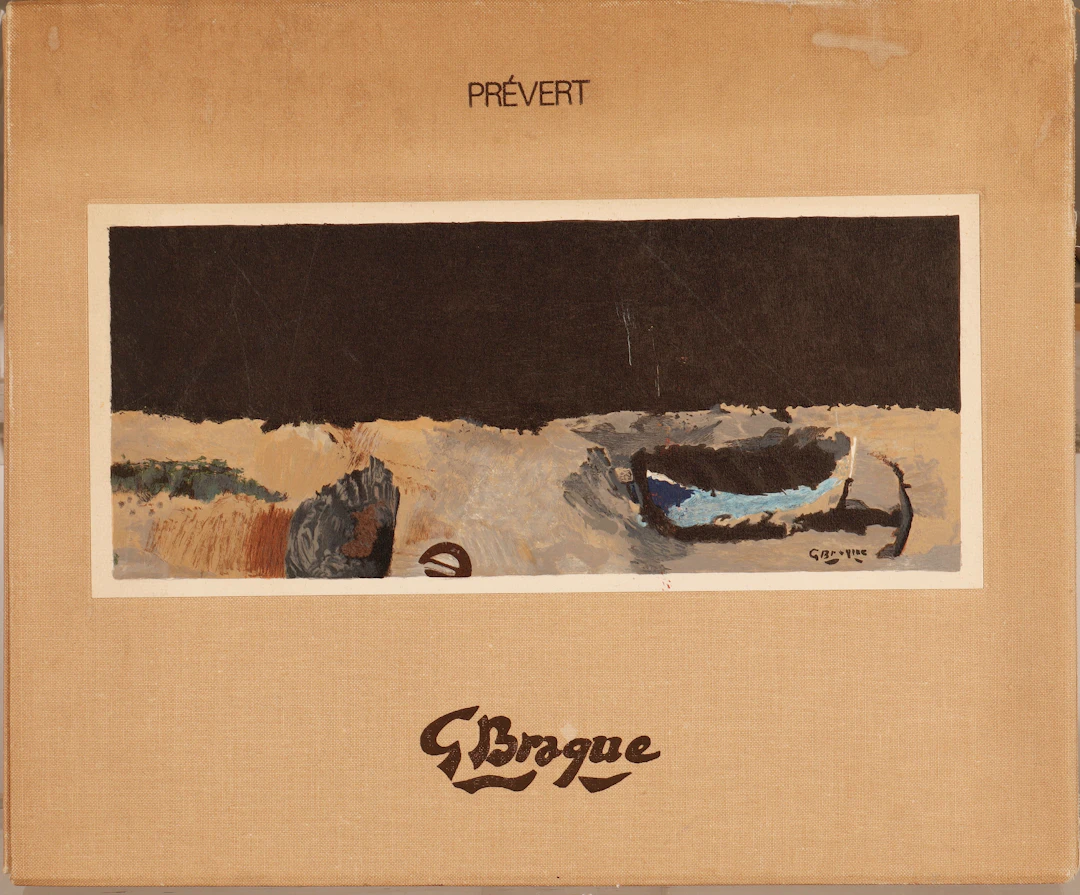 GEORGES BRAQUE Y JACQUES PREVERT. "Varengeville".