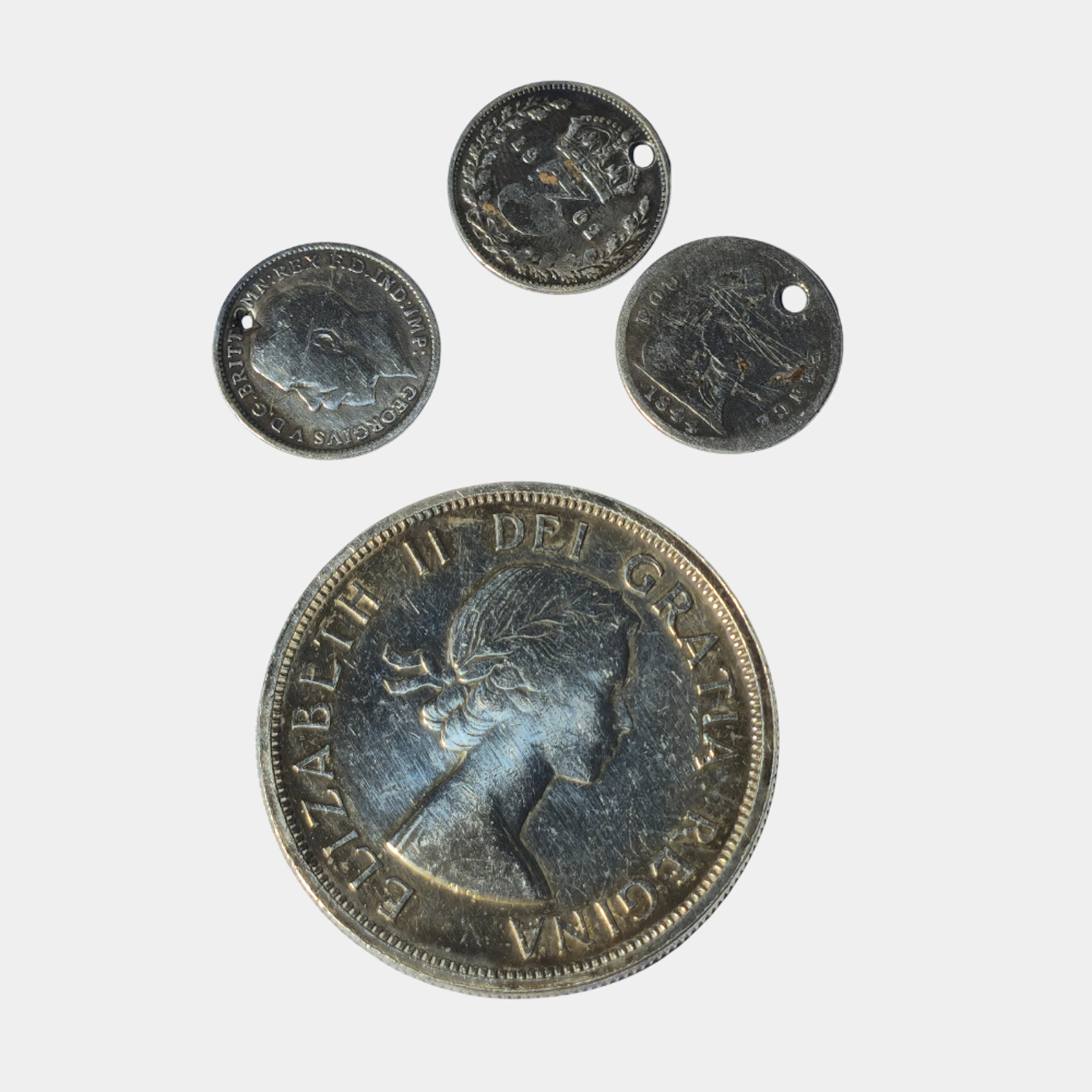 MONEDAS DE PLATA.