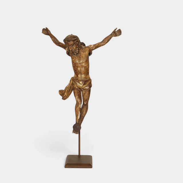 Escuela probablemente española, del siglo XVIII. Cristo crucificado.