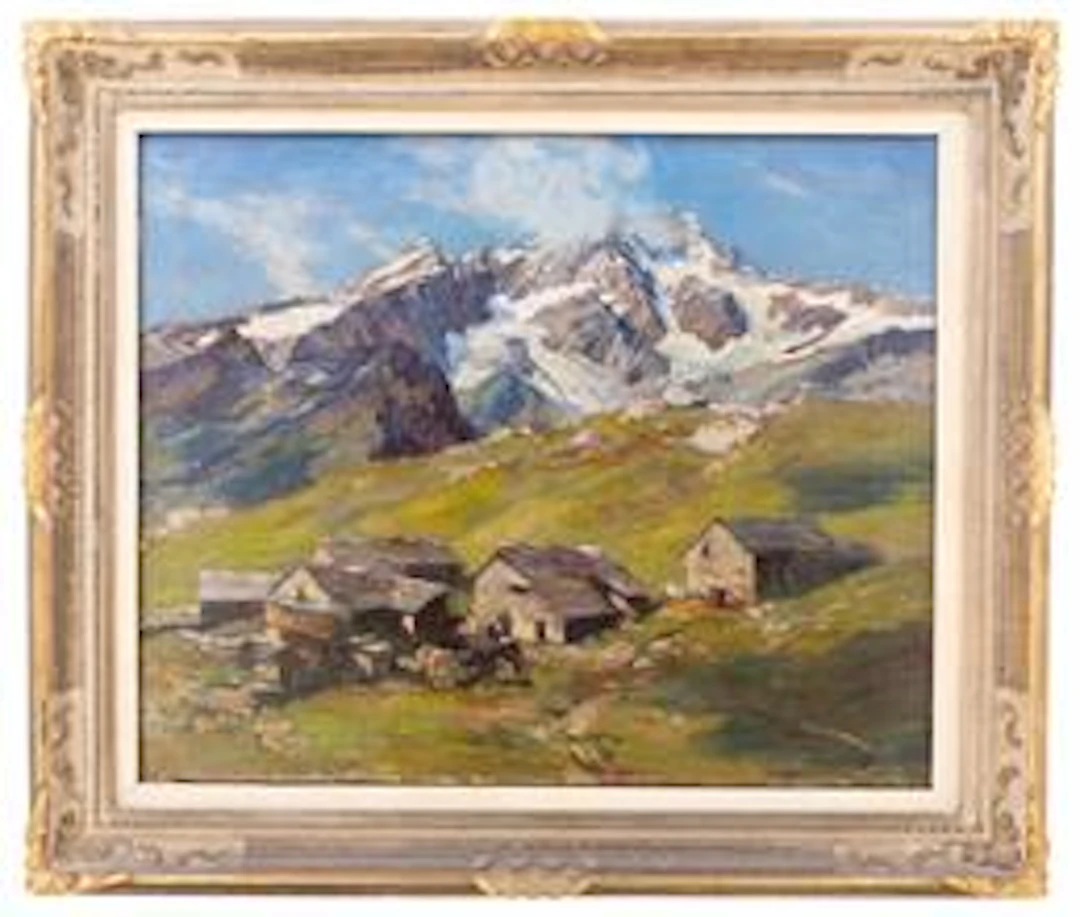 Alle falde del Monte Rosa Alpe Campo