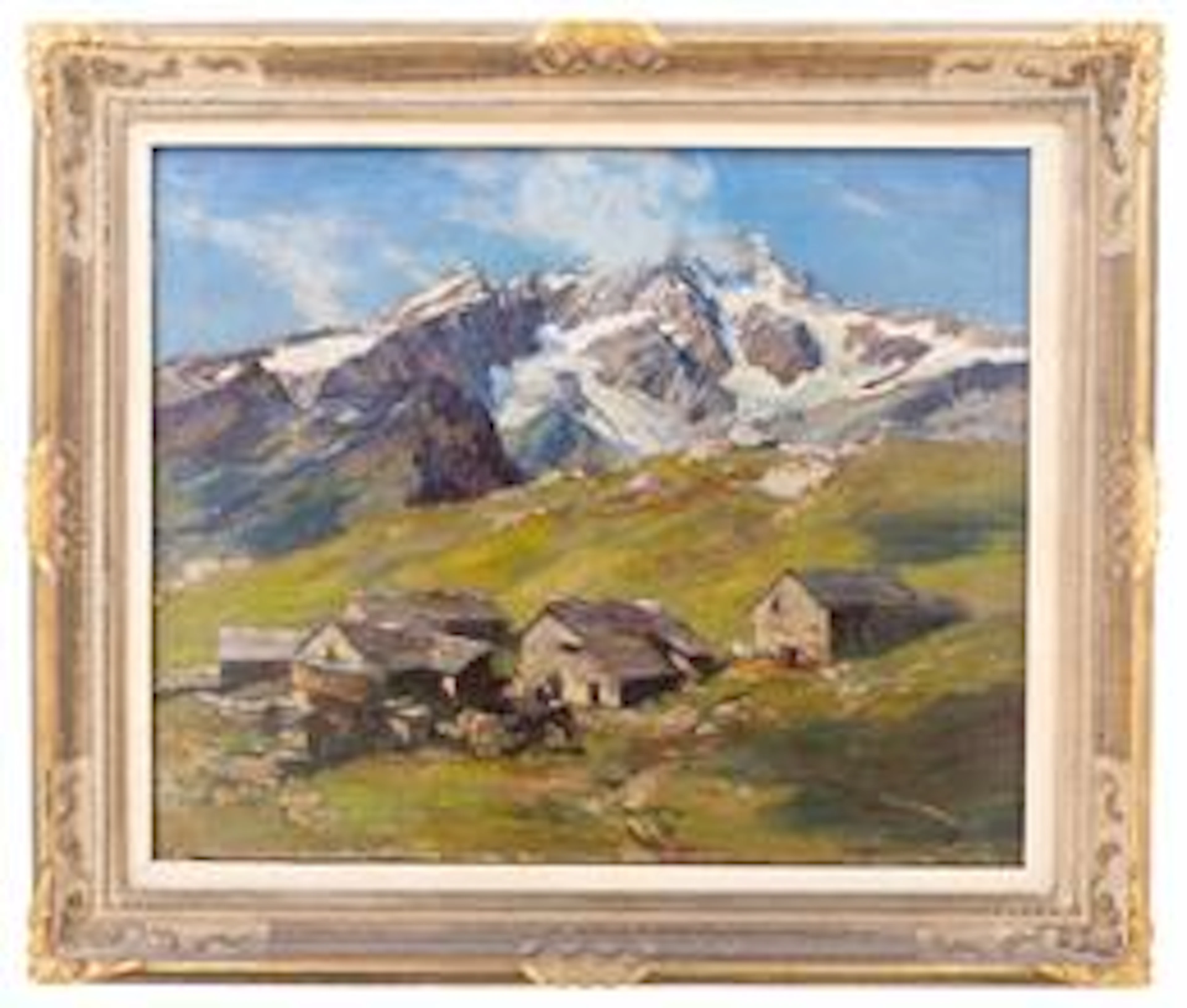 Alle falde del Monte Rosa Alpe Campo