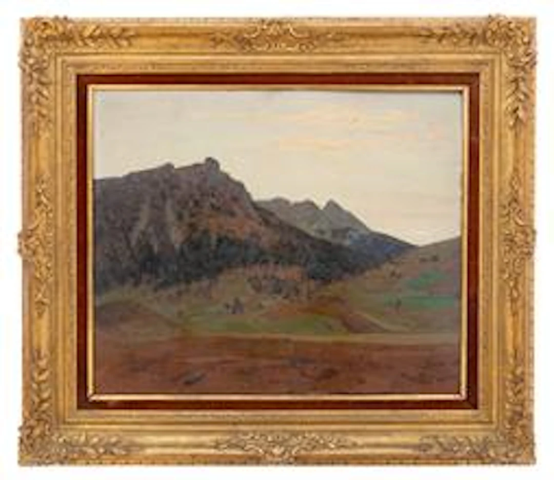 Tramonto 1941 Moena