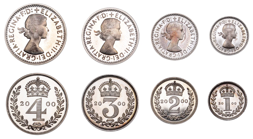 Elizabeth II (1952-2022), Decimal issues, Proof Maundy Set, 2000 (S