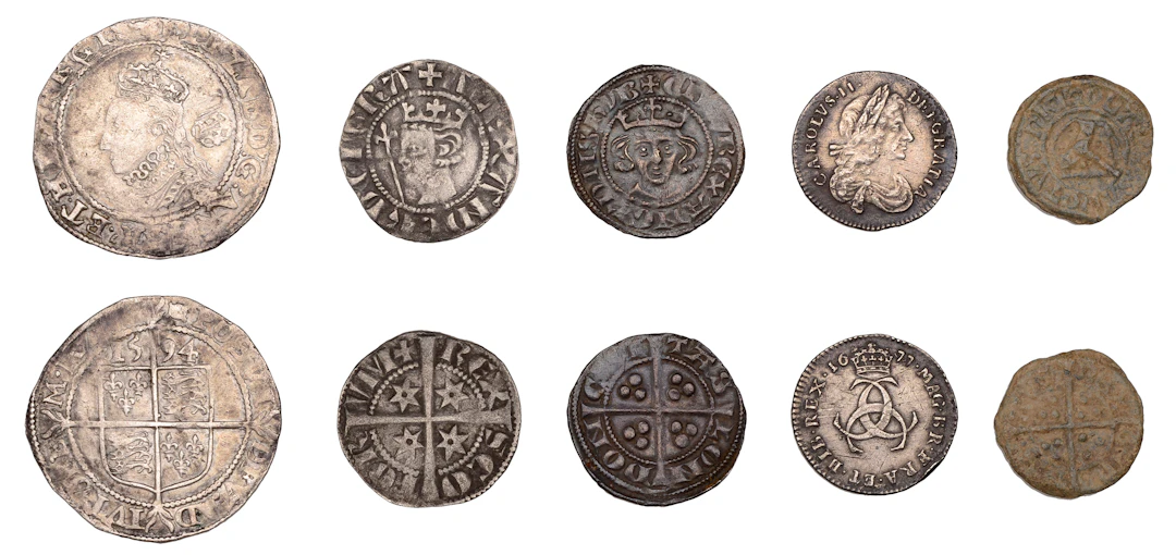 Edward I, Penny, class 1c, London, 1.25g/9h (N 1012; S 1382); Elizabeth