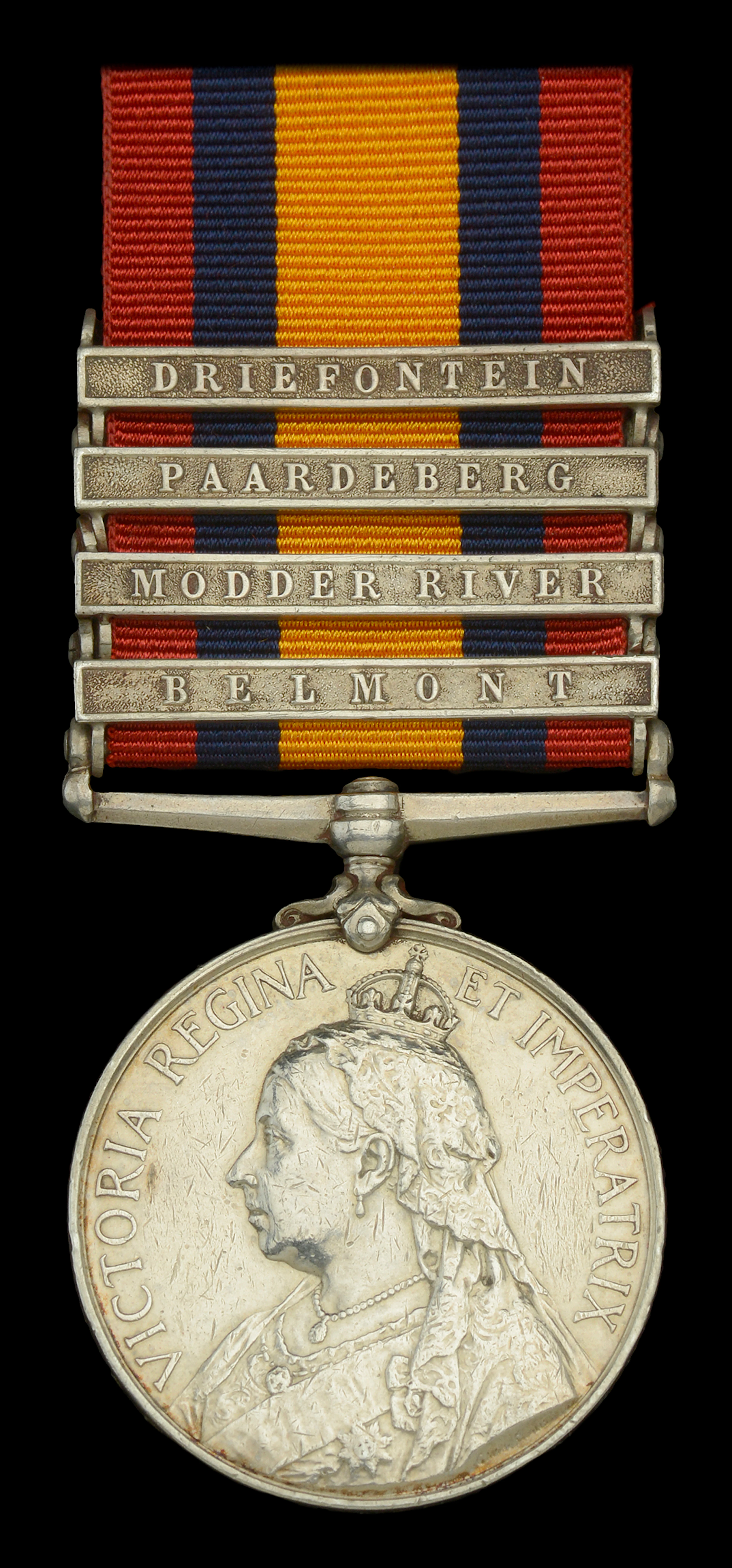 The Queen’s South Africa Medal awarded to Chief Petty Officer A. Slamer