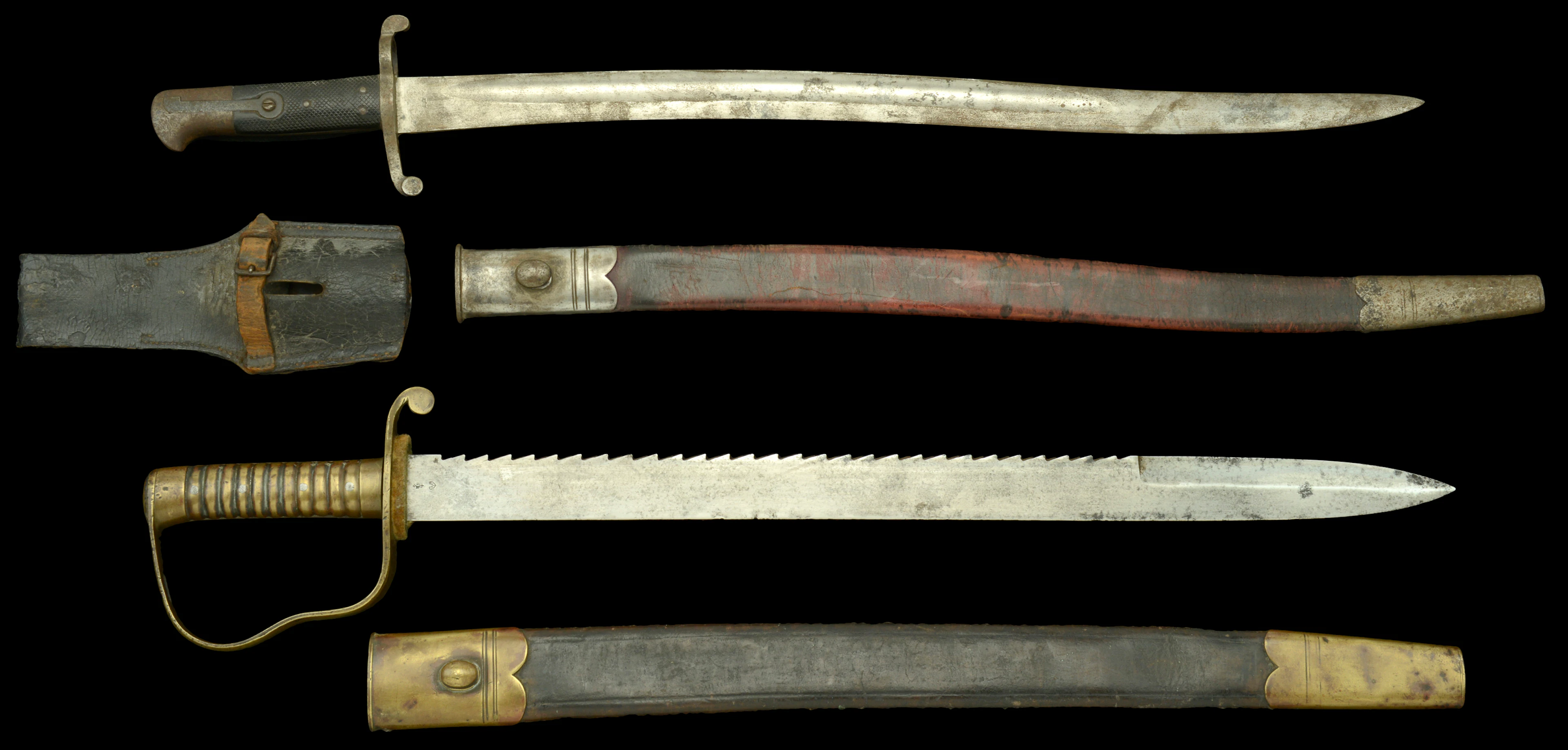 Assorted British and French Bayonets. A good selection with some scarce