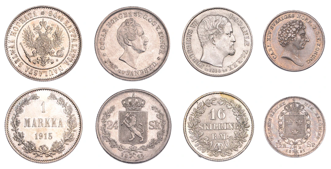 Miscellaneous, FINLAND, Nicholas II, Markka, 1915, St Petersburg (KM