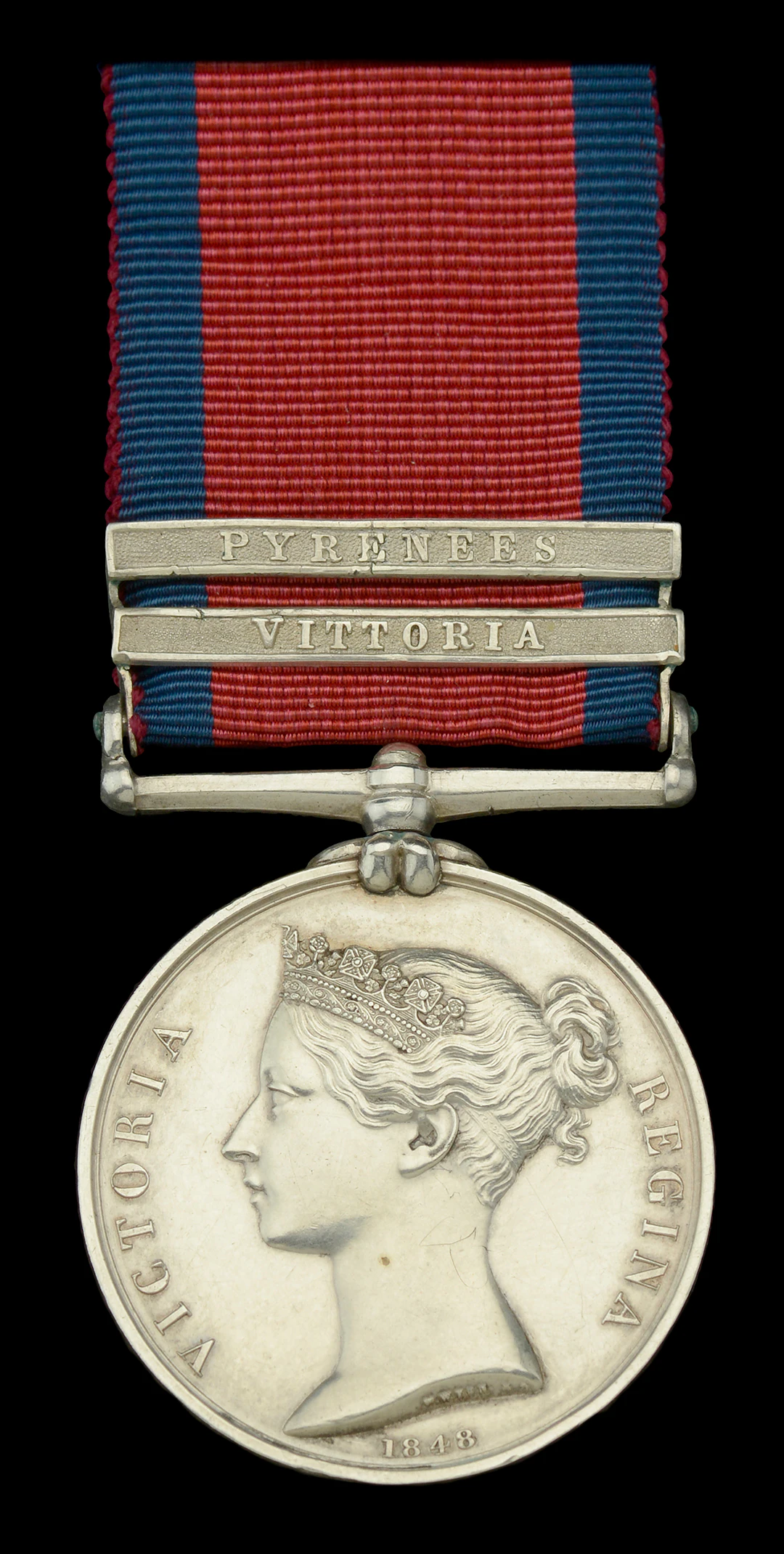 The Peninsula War medal awarded to Ensign William Smyth, 31st Foot