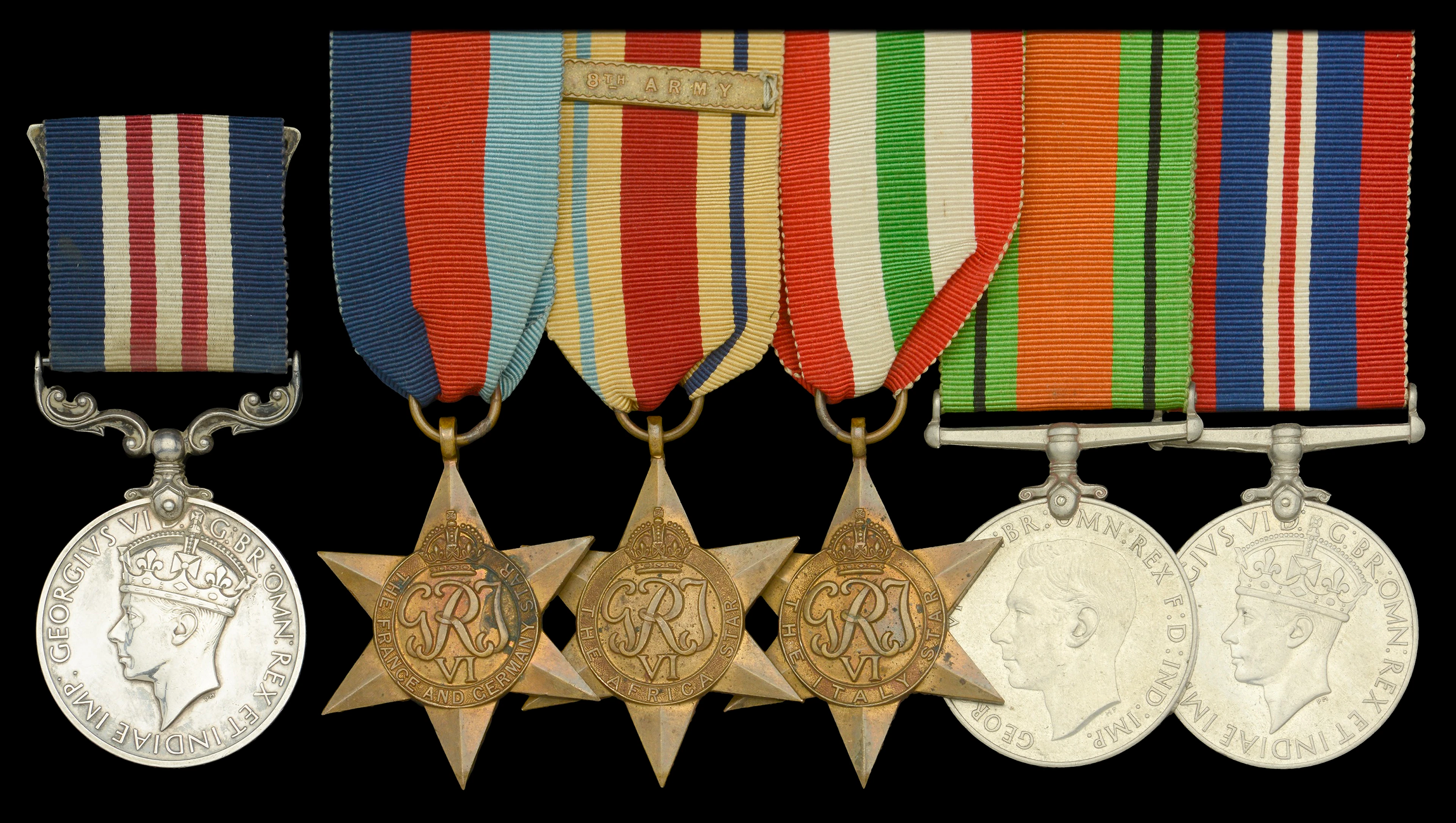 A Second War ‘North Africa campaign’ M.M. group of six awarded to