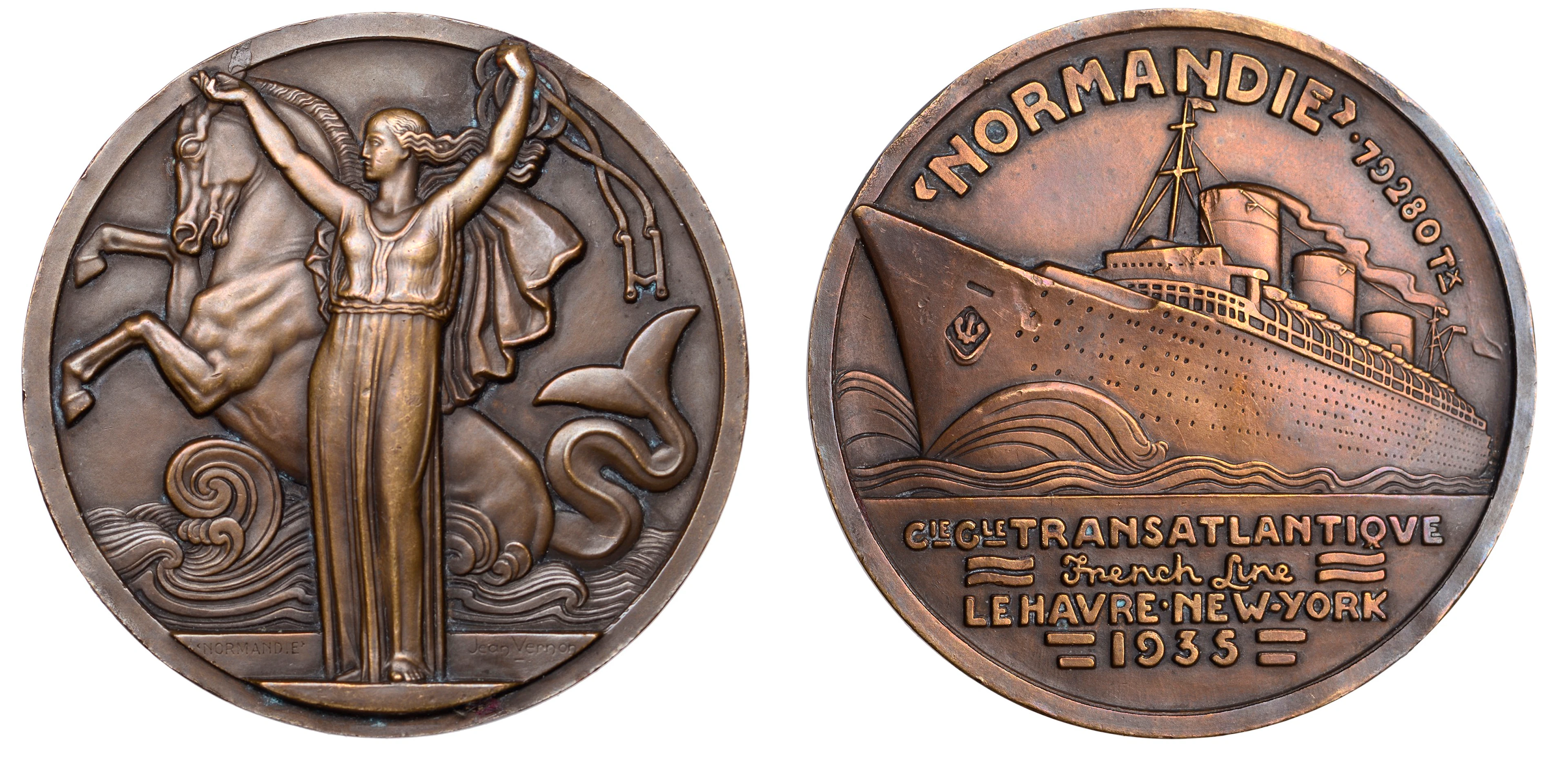 France, Compagnie Générale Transatlantique, Lancement de SS Normandie