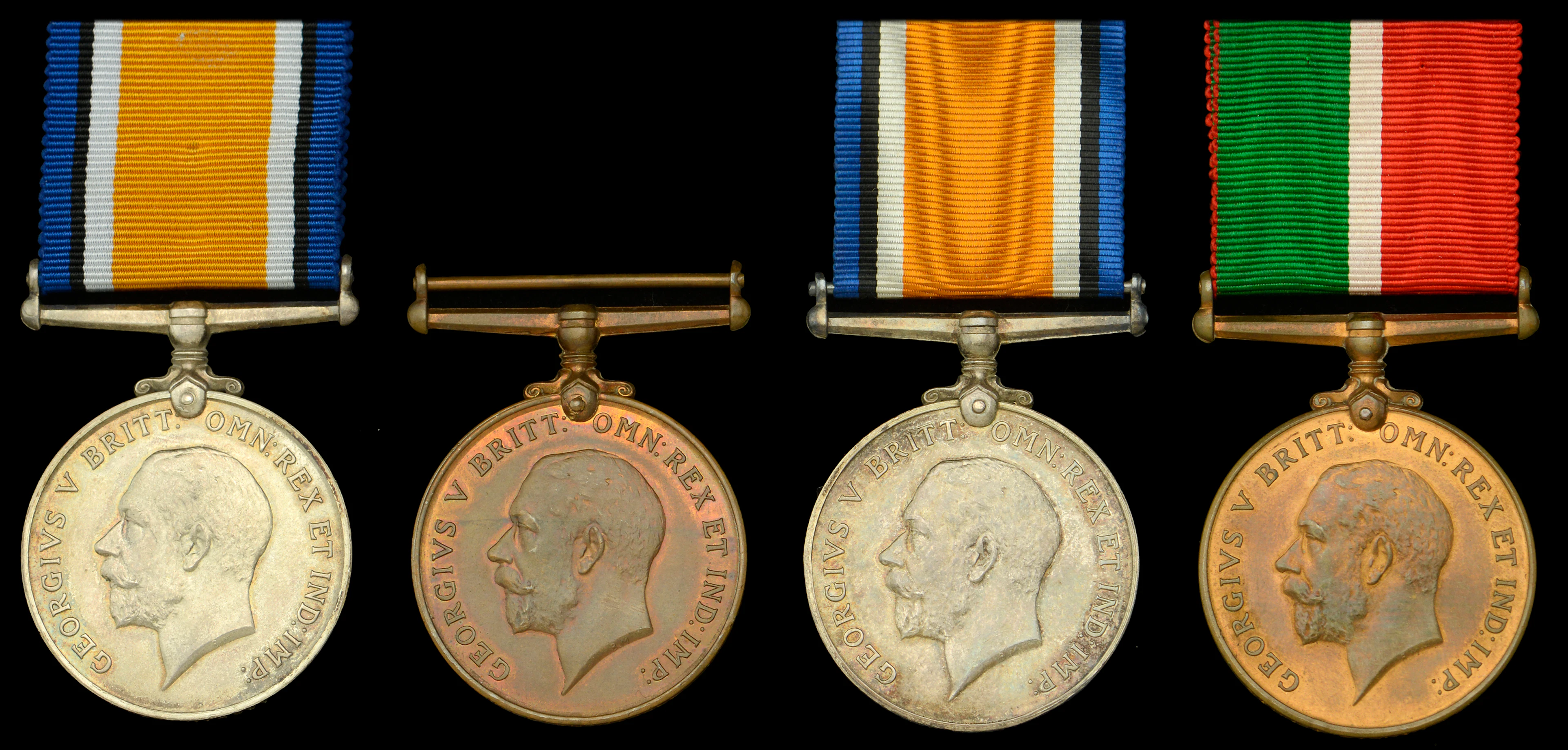 Pair: Seaman W. Nicoll, Mercantile Marine British War and Mercantile