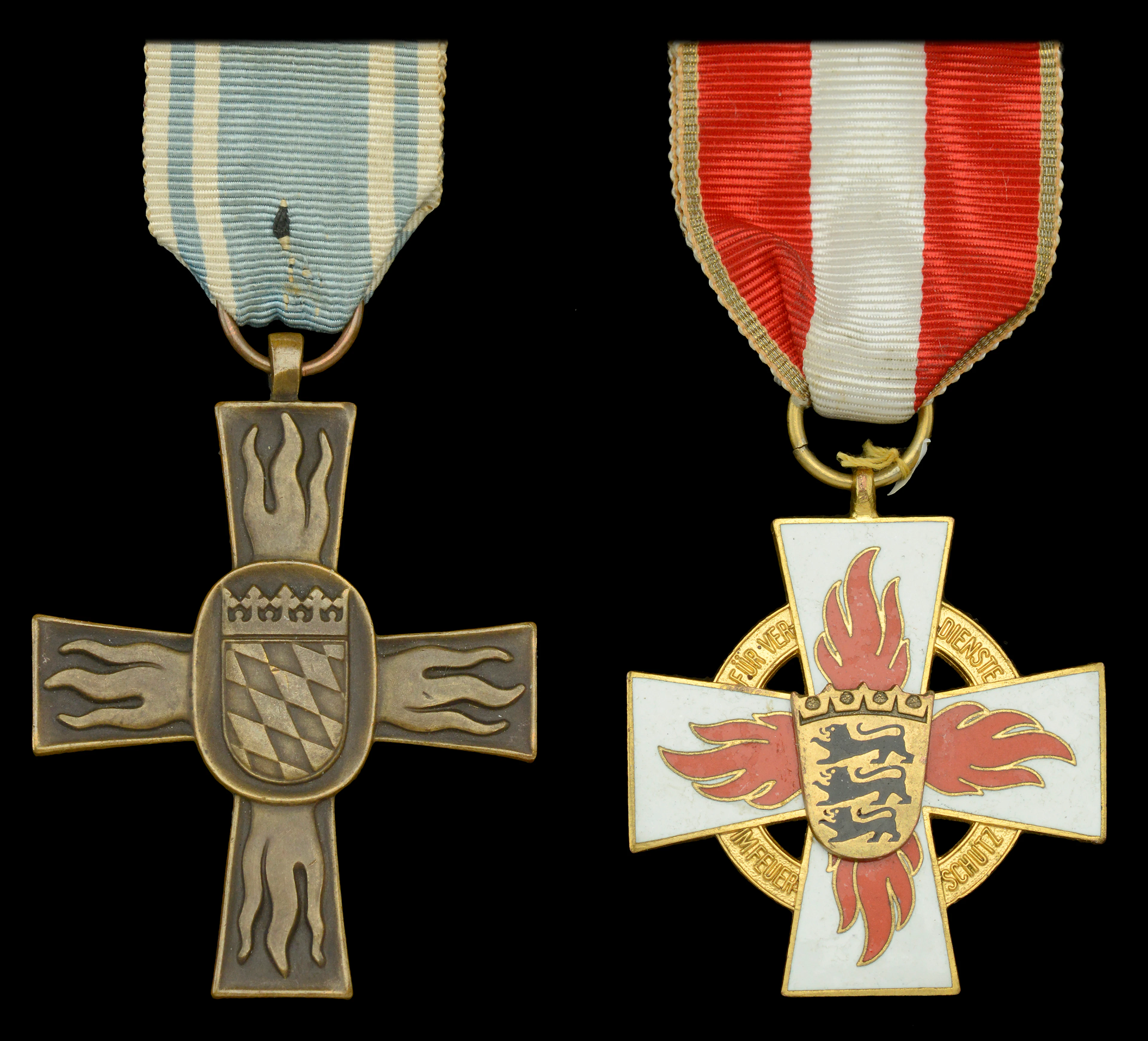 Germany, Bavaria, First Service Cross, bronze, for 25 years’ service;