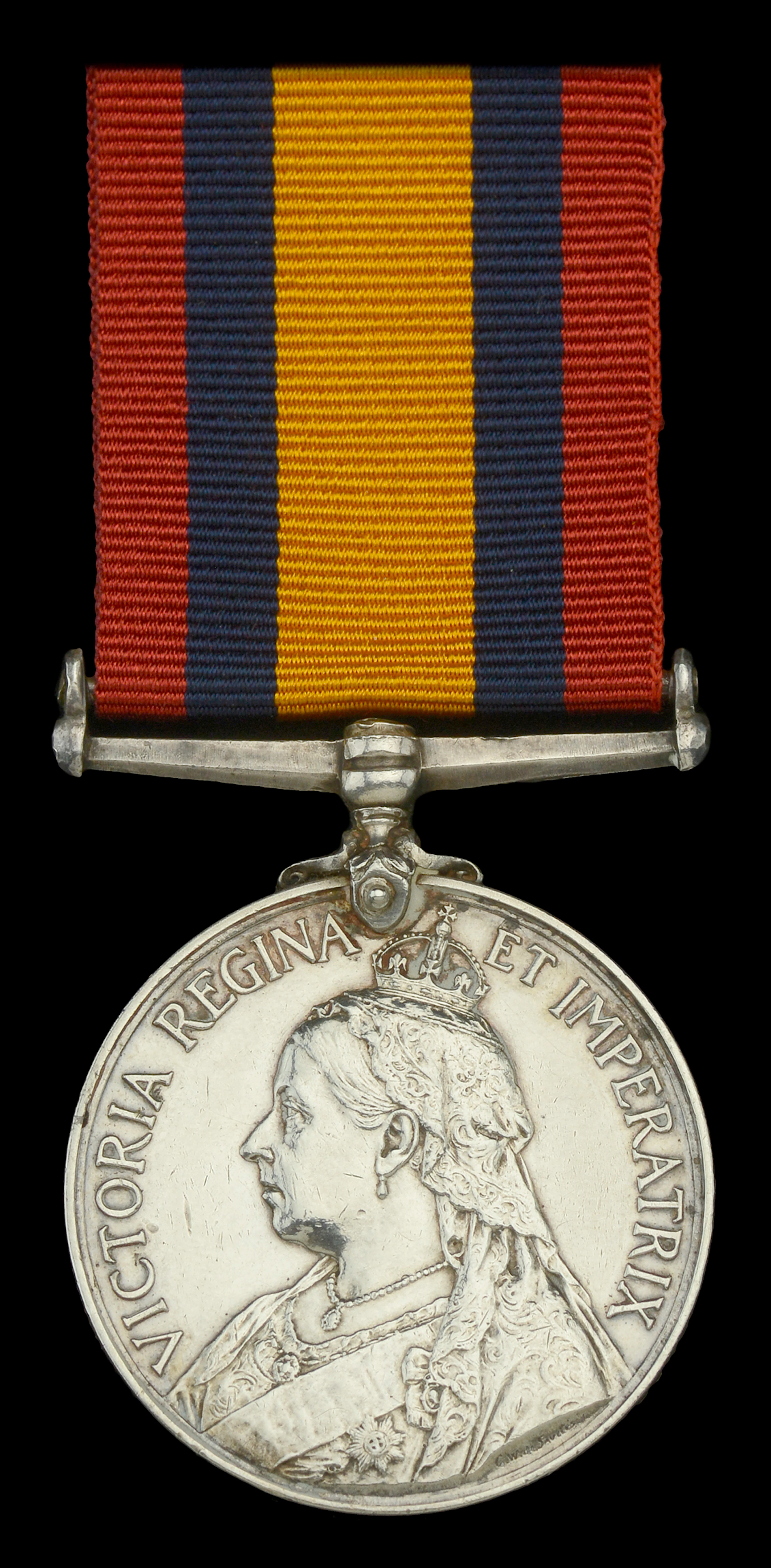 The Queen’s South Africa Medal awarded to Chief Engine Room Artificer