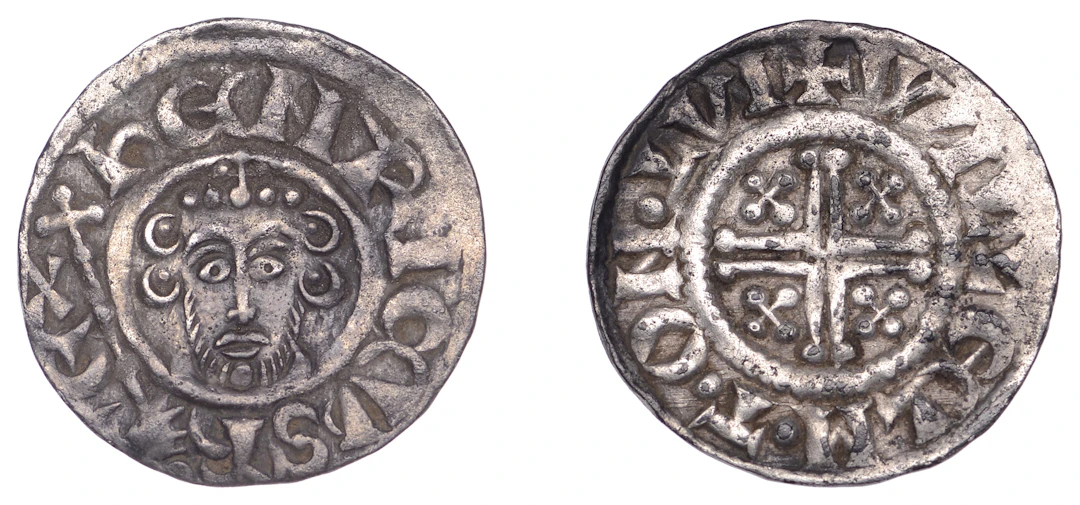 John (1199-1216), Penny, class Vc, London, Willelm T, willelm t on