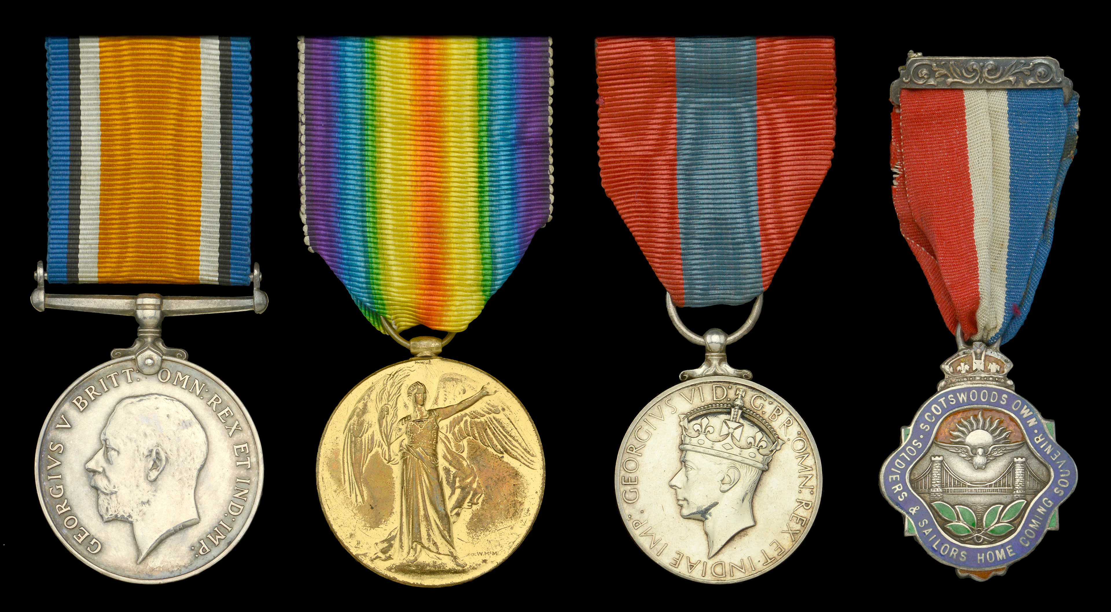 Three: Private G. V. Harrison, M.M., Machine Gun Corps, who was awarded