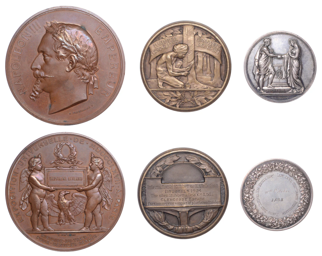 Marriage, 1838, a silver commemorative medal by Montagny, husband