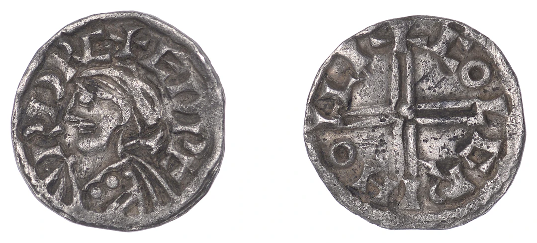 Edward the Confessor (1042-1066), Penny, Small Flan type, Lincoln