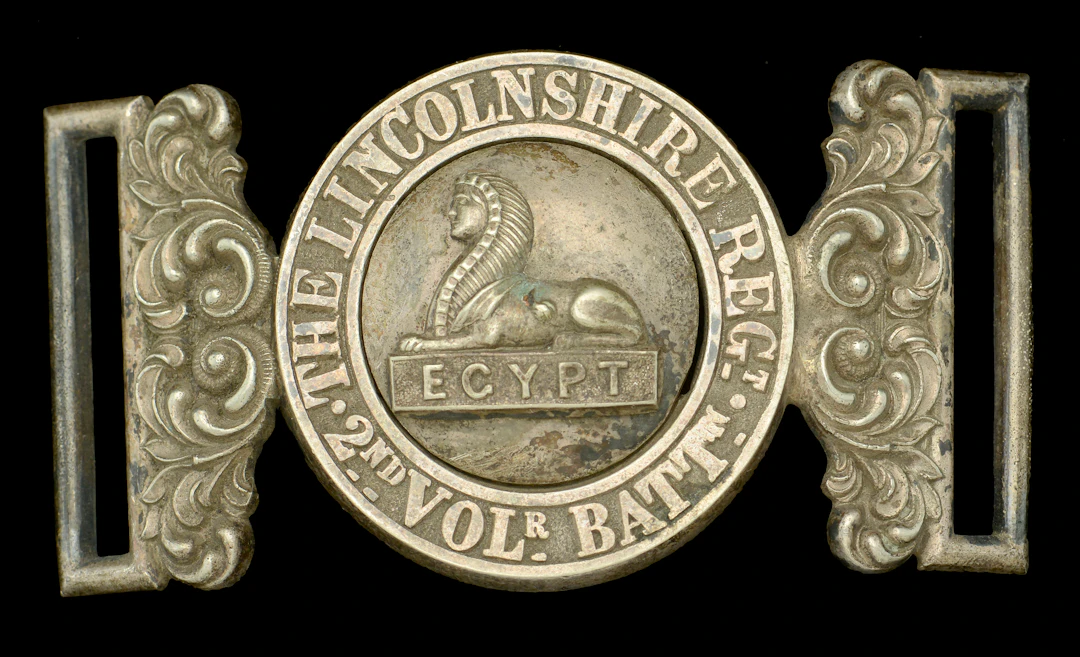 2nd Volunteer Battalion, Lincolnshire Regiment Officer’s Waist Belt