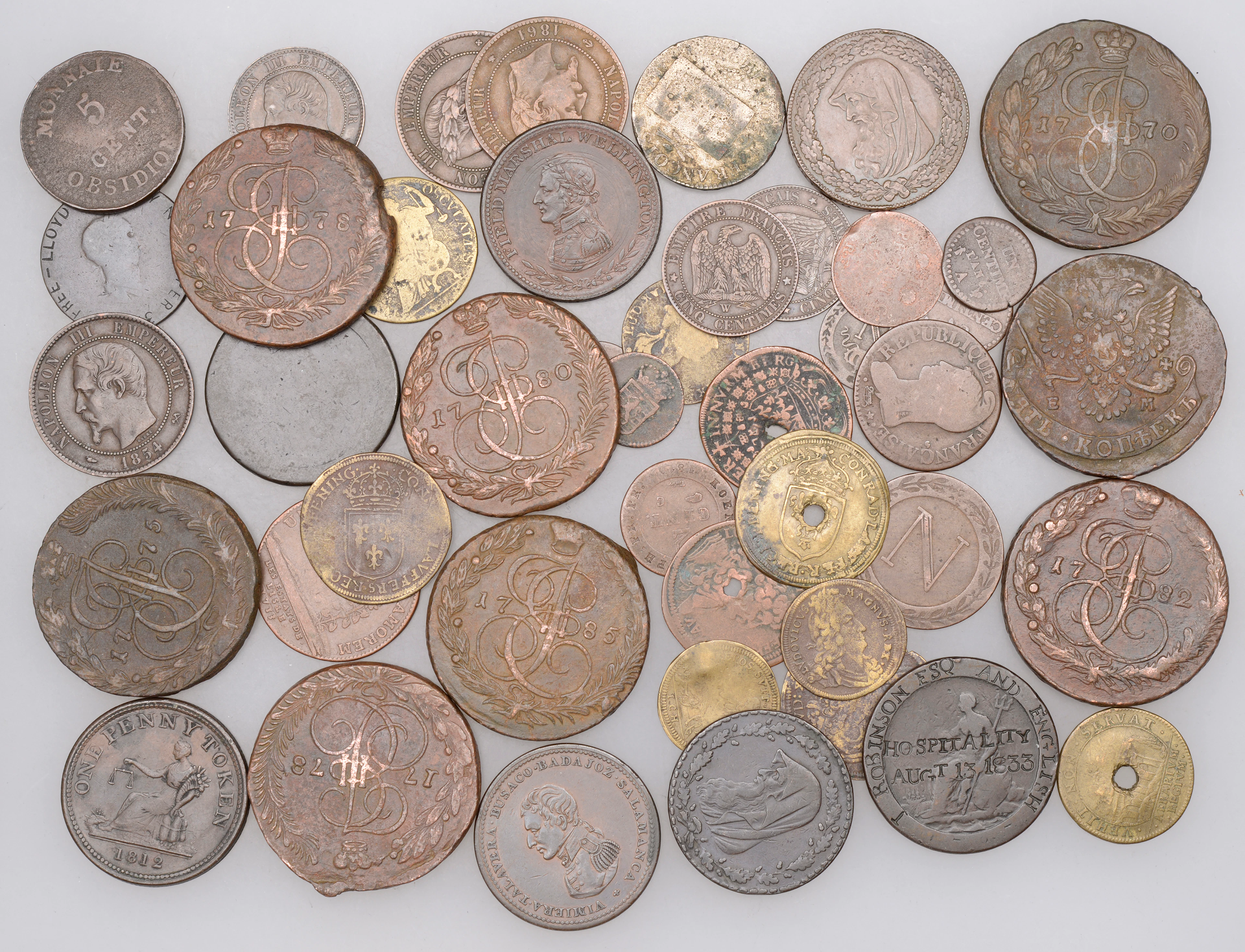 Miscellaneous, FRANCE, Napoleon III, 5 Centimes, 1856a, Paris (KM