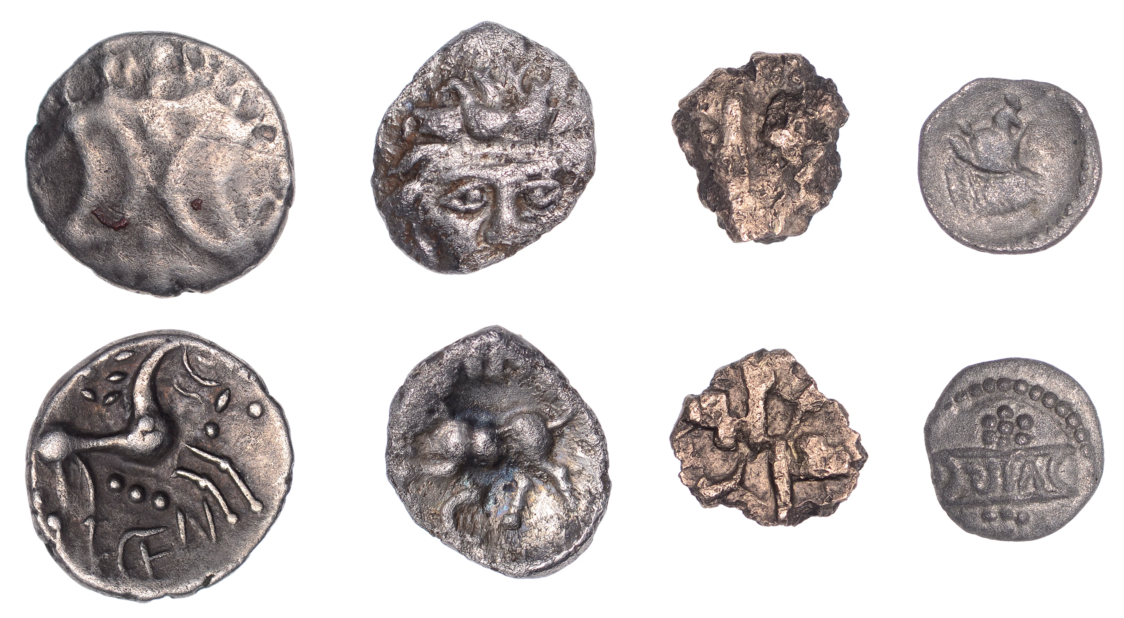 ATREBATES and REGNI, Tincomarus (25 BC - AD 10), silver Unit, Cernunnos