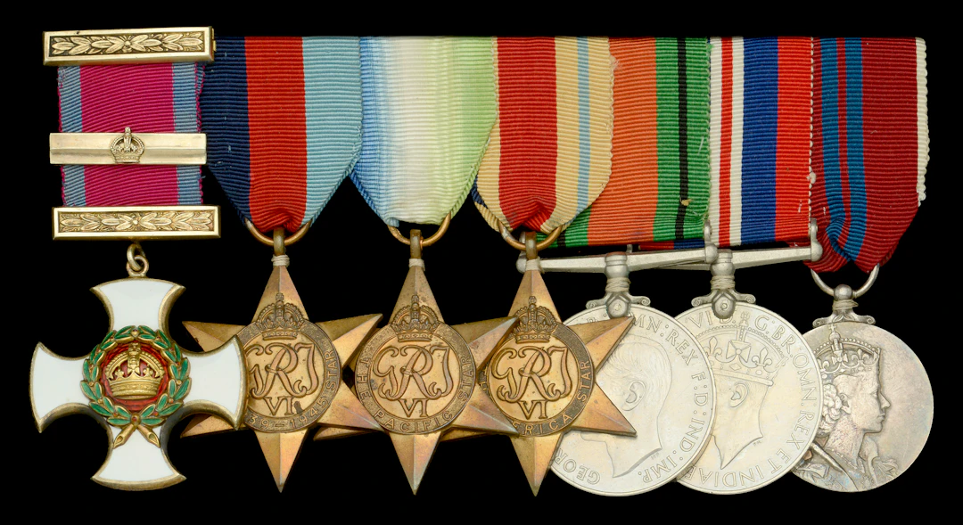 The outstanding Second War submariner’s D.S.O. and Second Award Bar