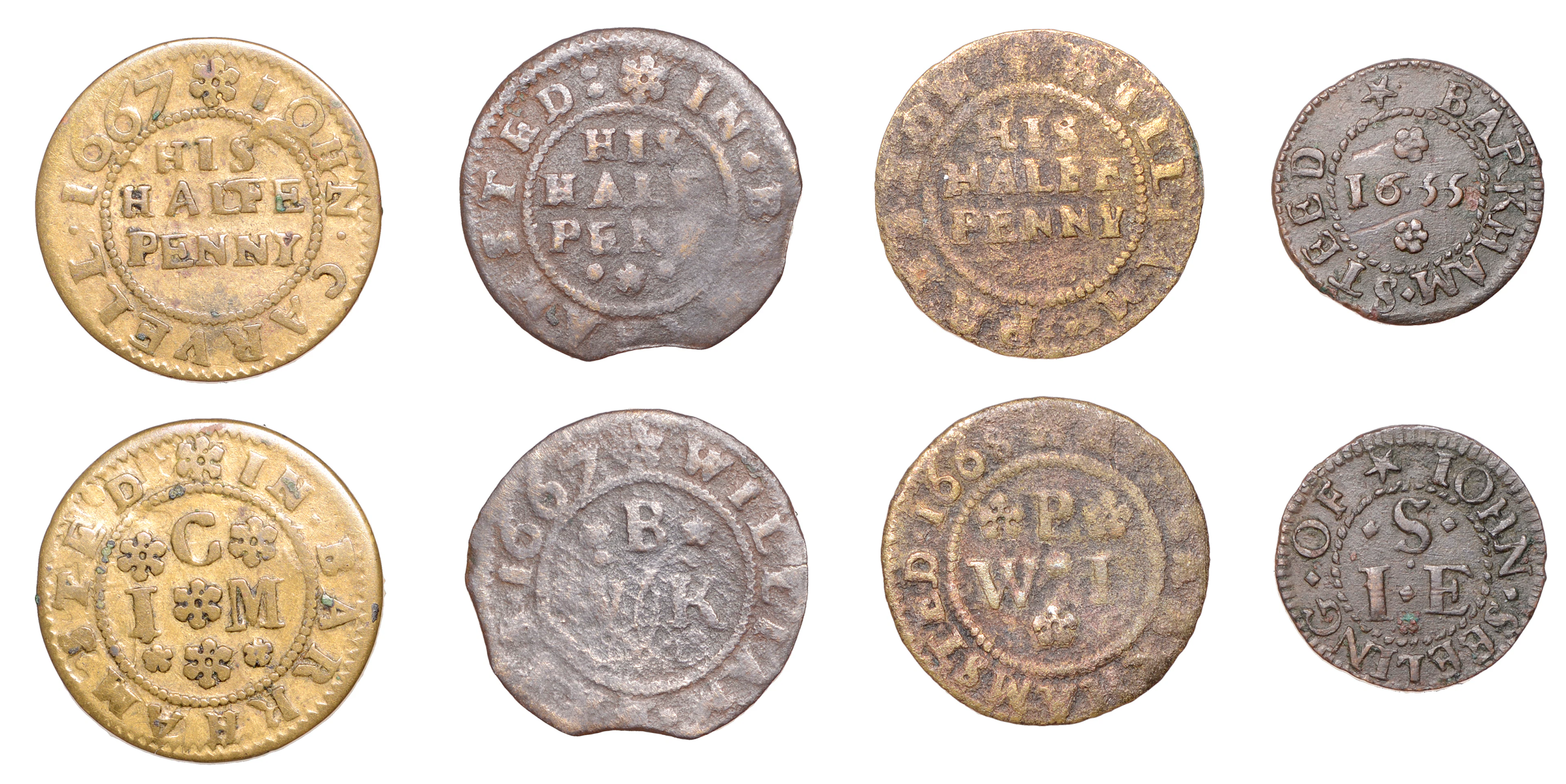 HERTFORDSHIRE, Berkhamsted, William Babb, Halfpenny, 1.39g/12h (N