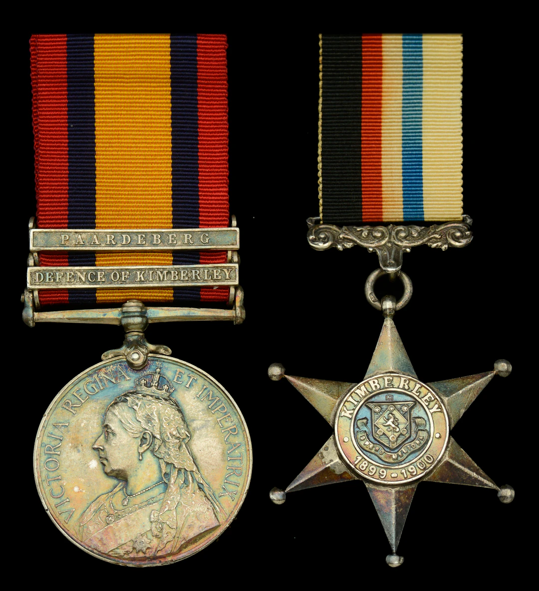 Pair: Trooper T. Trudgian, Kimberley Light Horse Queen’s South Africa
