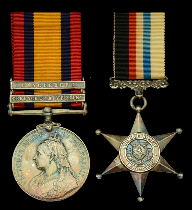 Pair: Trooper T. Trudgian, Kimberley Light Horse Queen’s South Africa