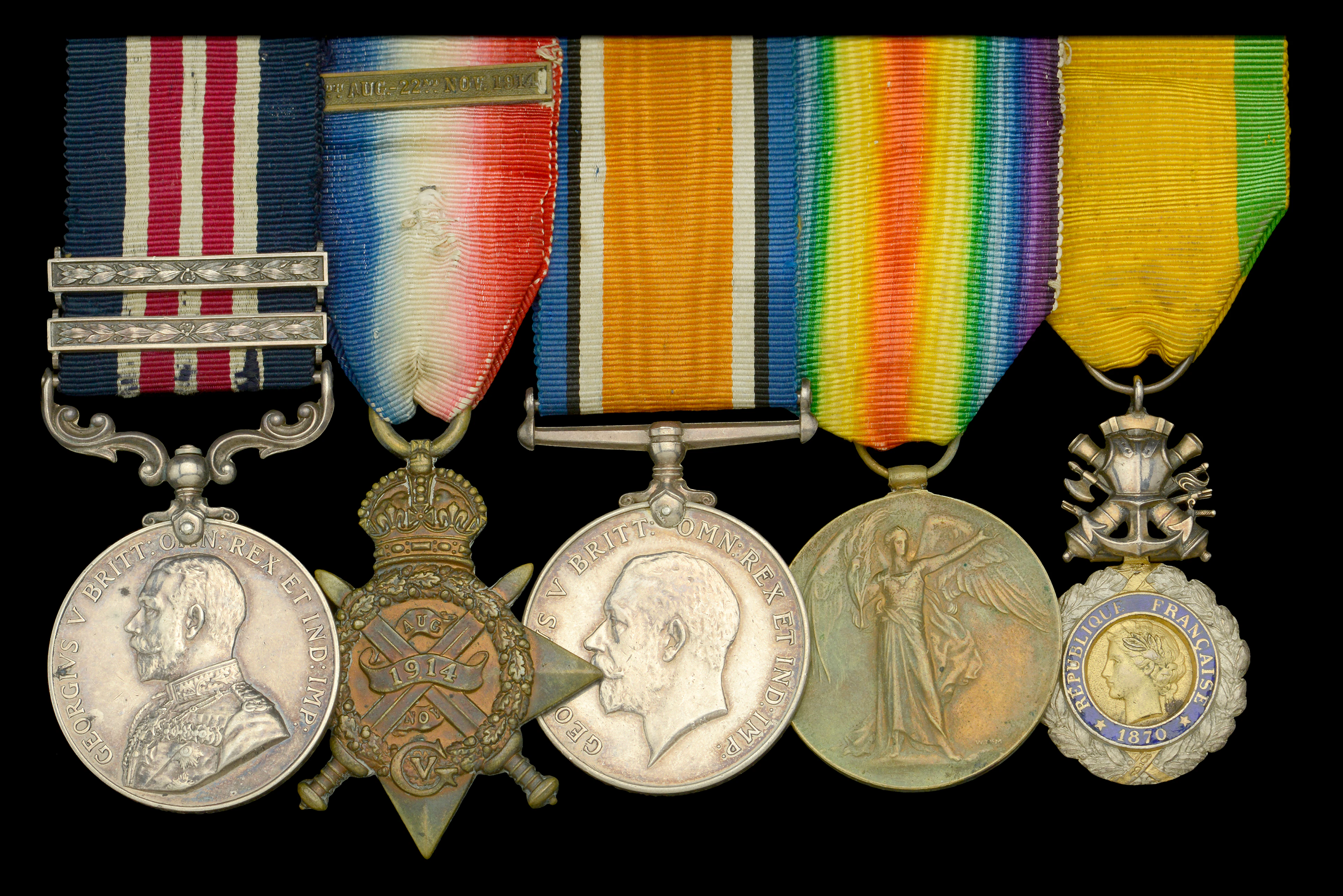A Great War ‘Western Front’ M.M. with Second and Third Award Bars