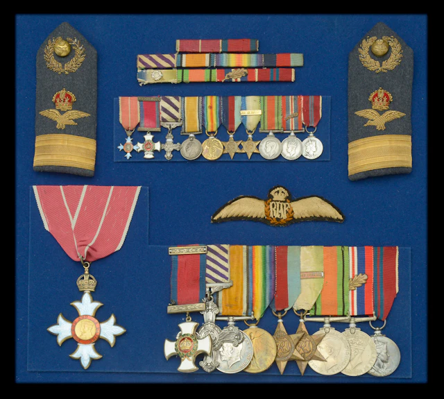 The scarce Second War Coastal Command ‘1945’ C.B.E., ‘1940’ D.S.O.